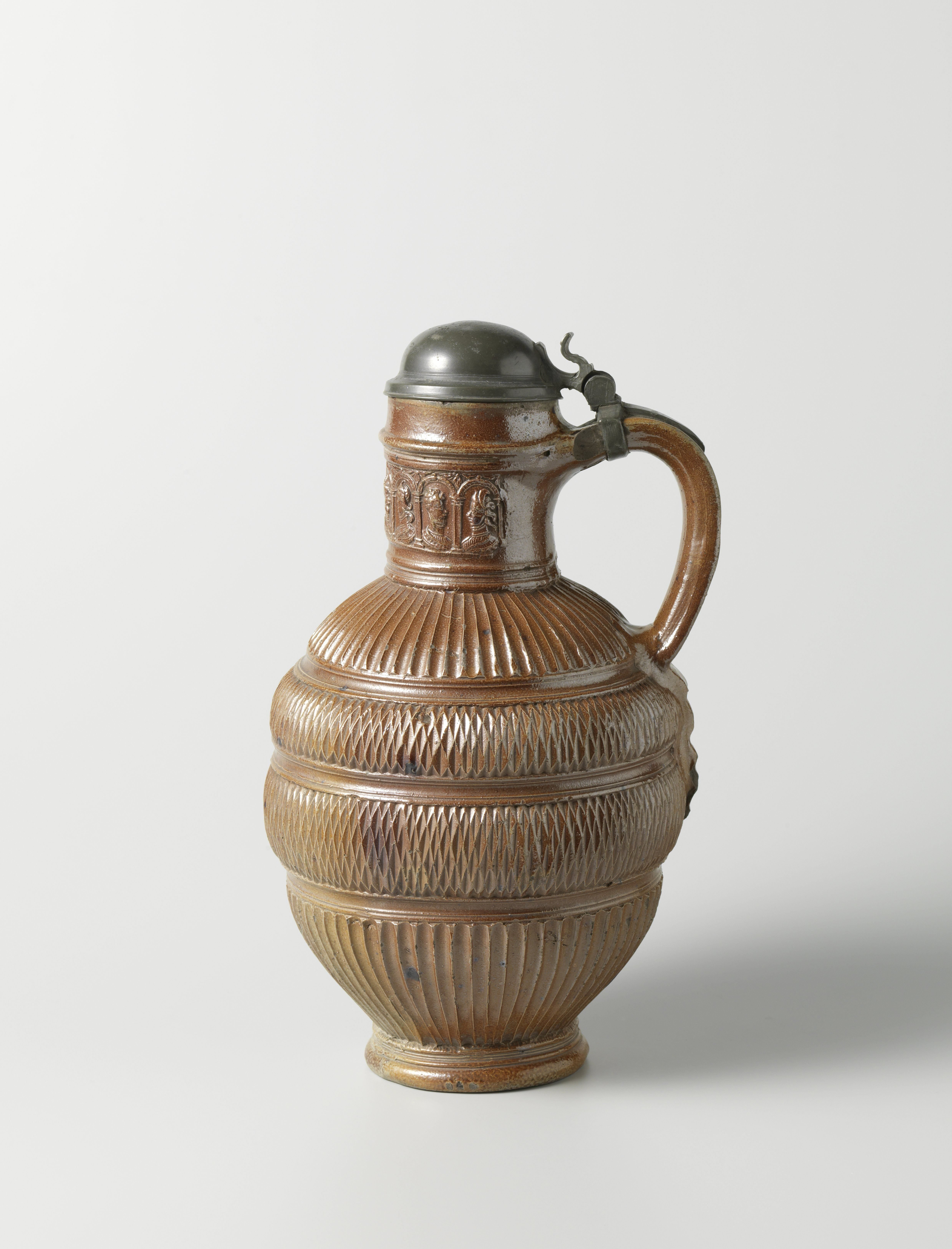 Chip-carved jug