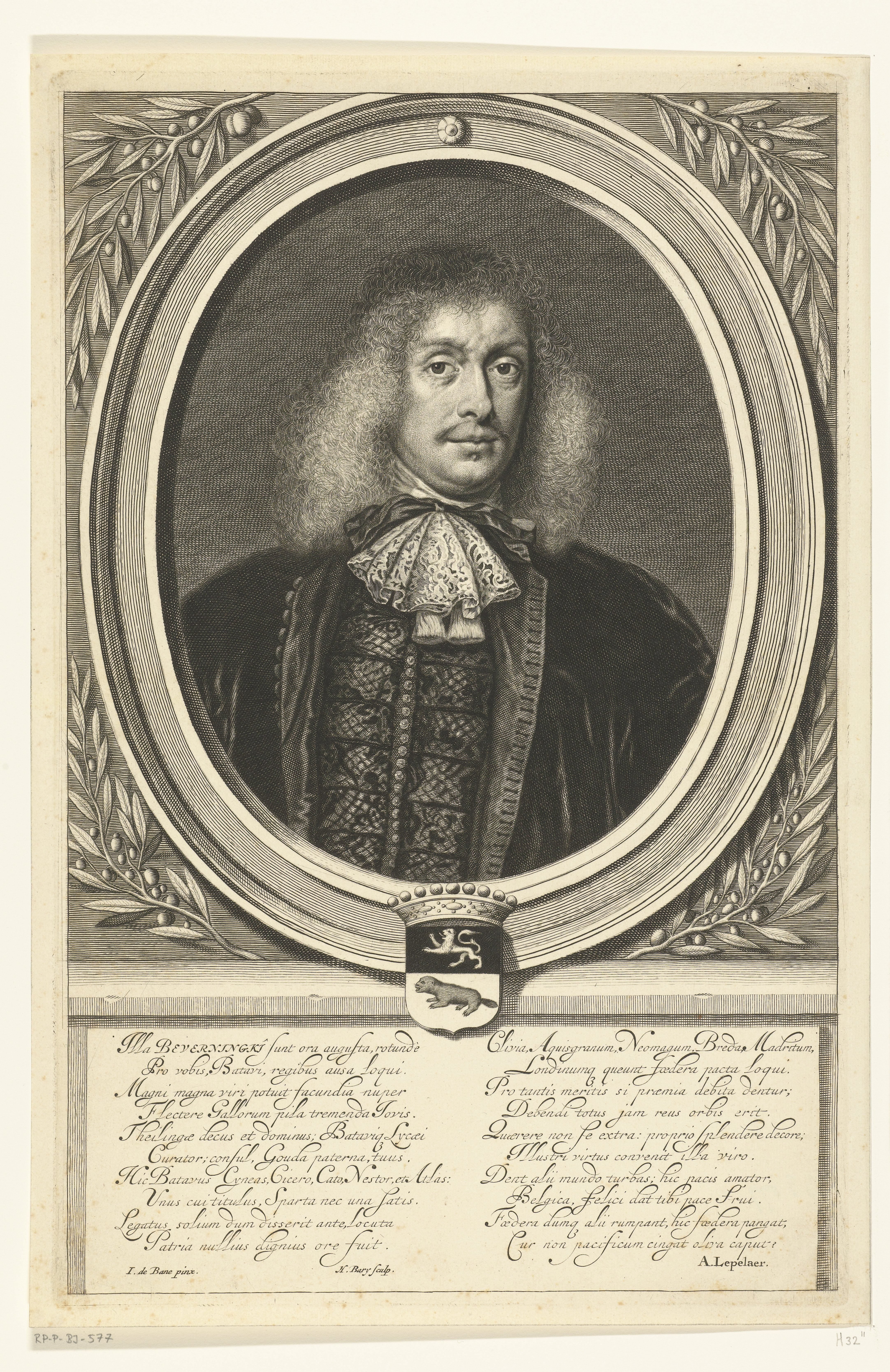 Portret van Hieronymus van Beverningk
