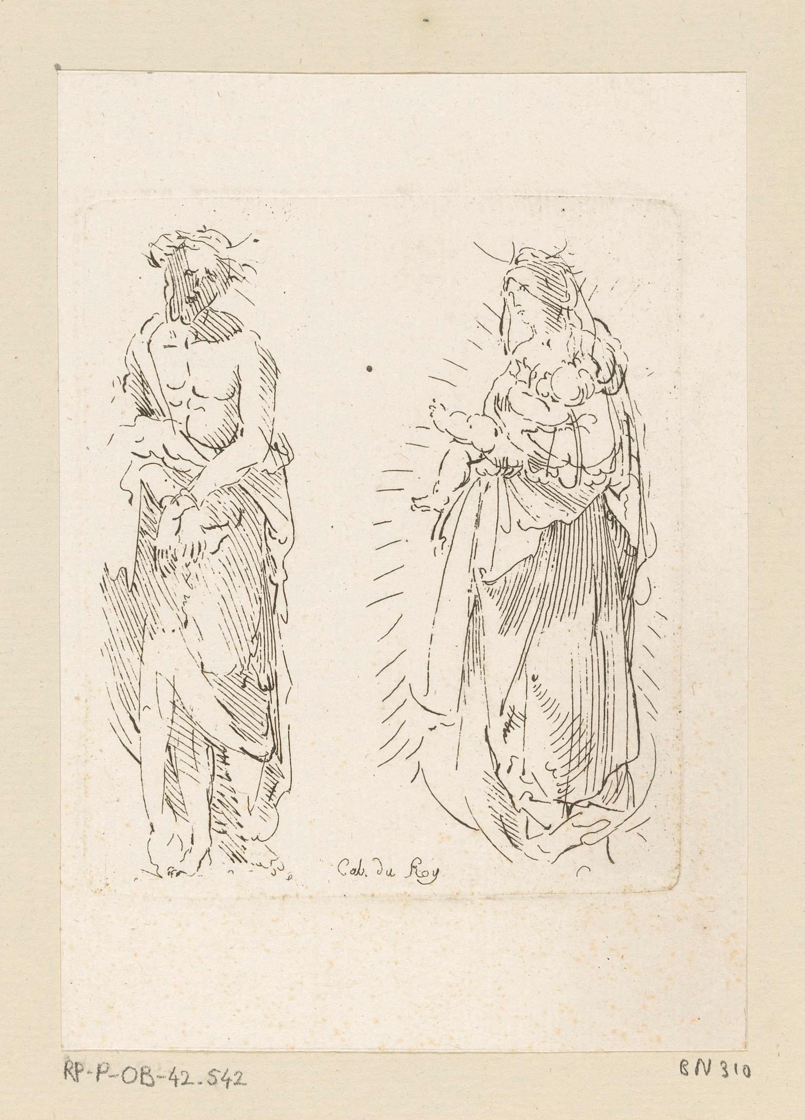 Ecco Homo en Maria met Kind