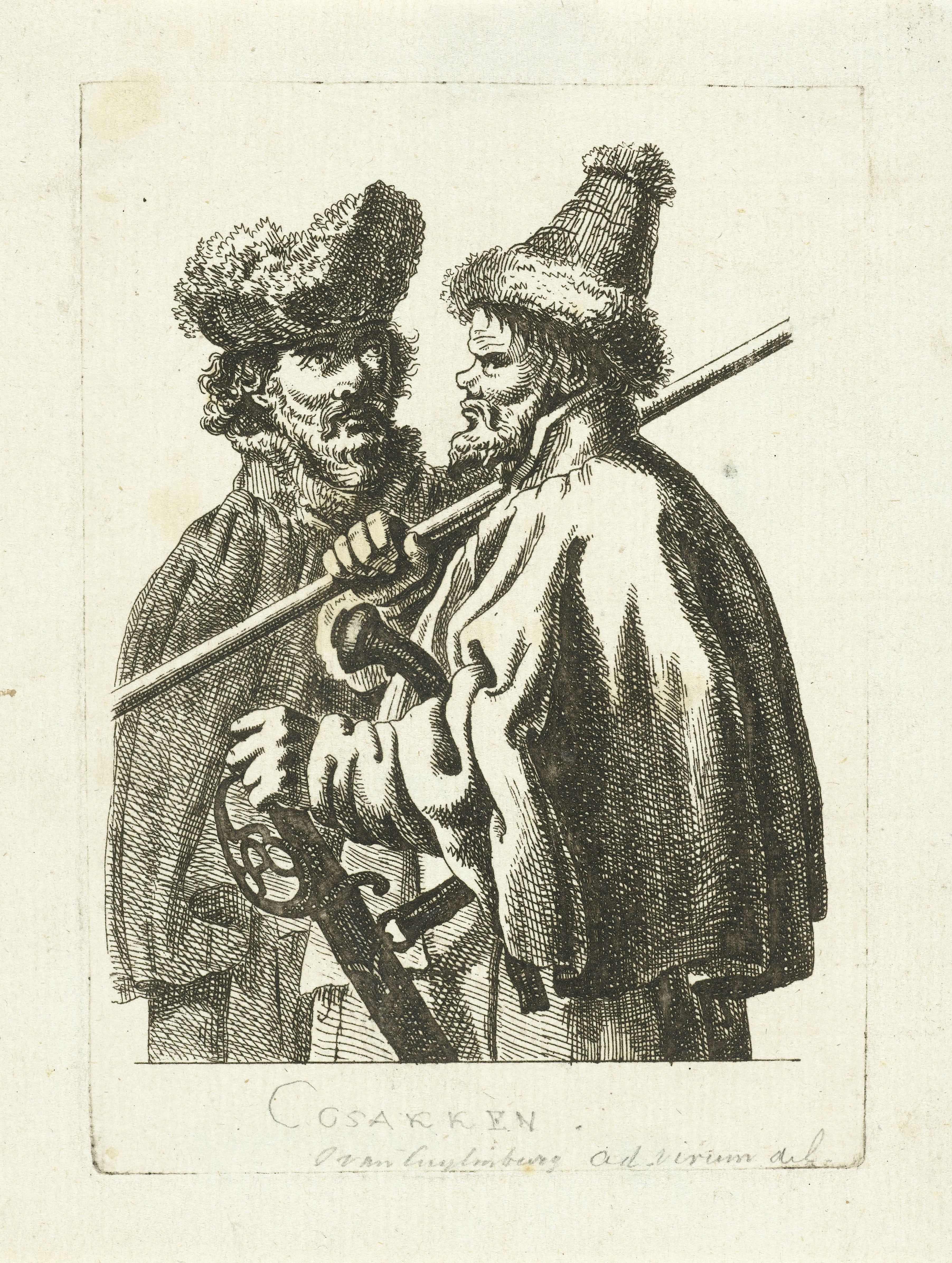Twee kozakken