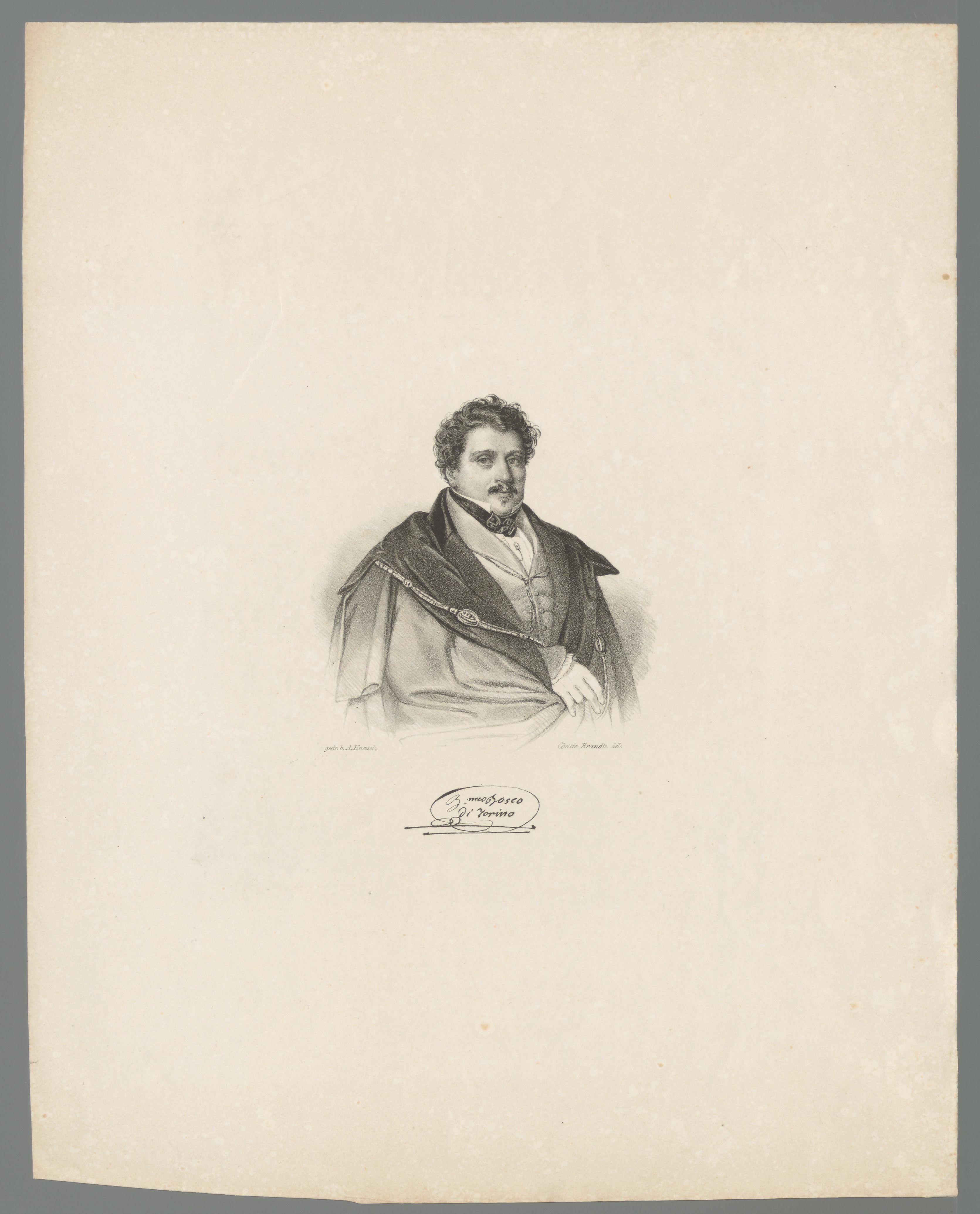 Portret van Giovanni Bartolomeo Bosco