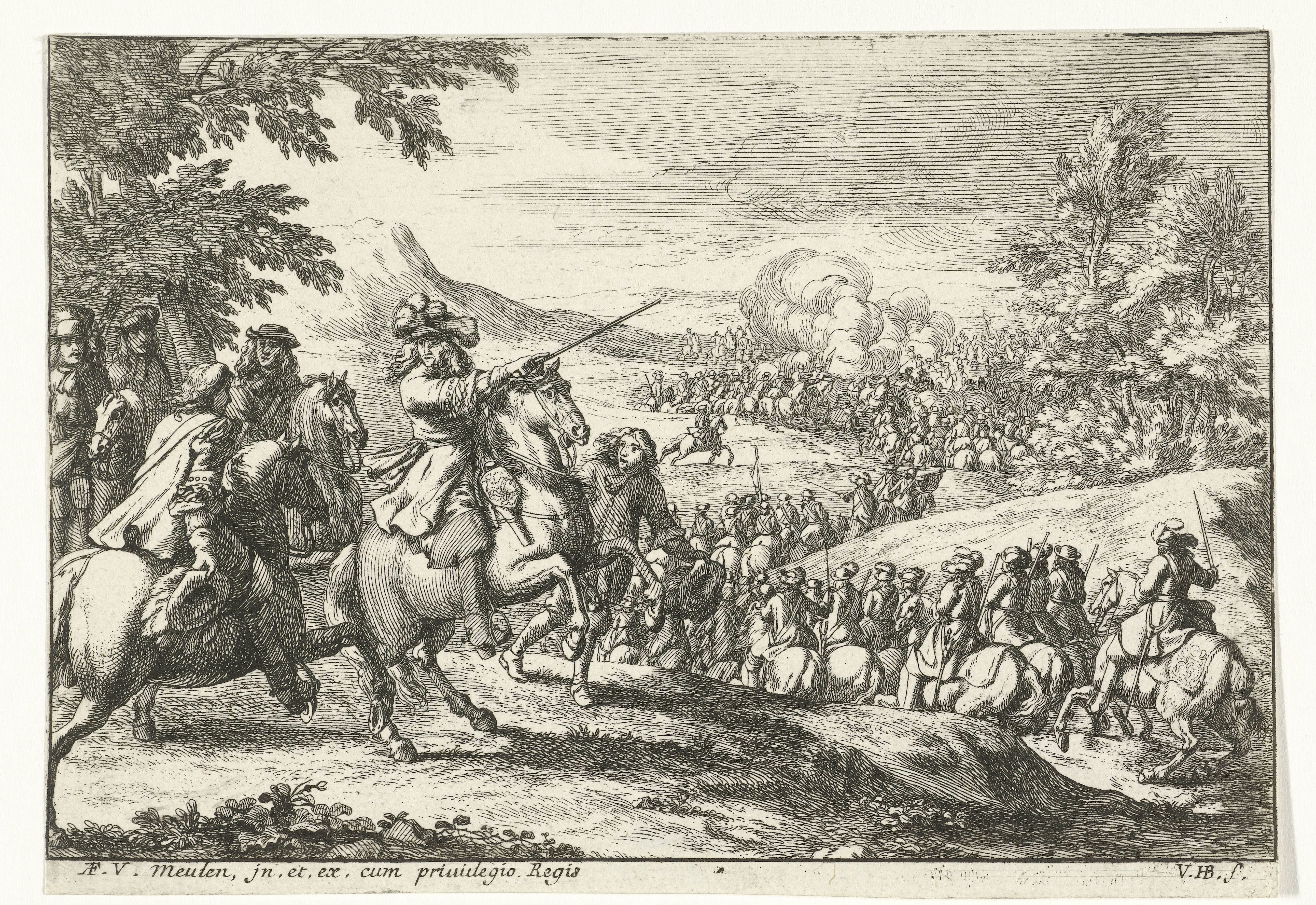 Optrekkende cavalerie