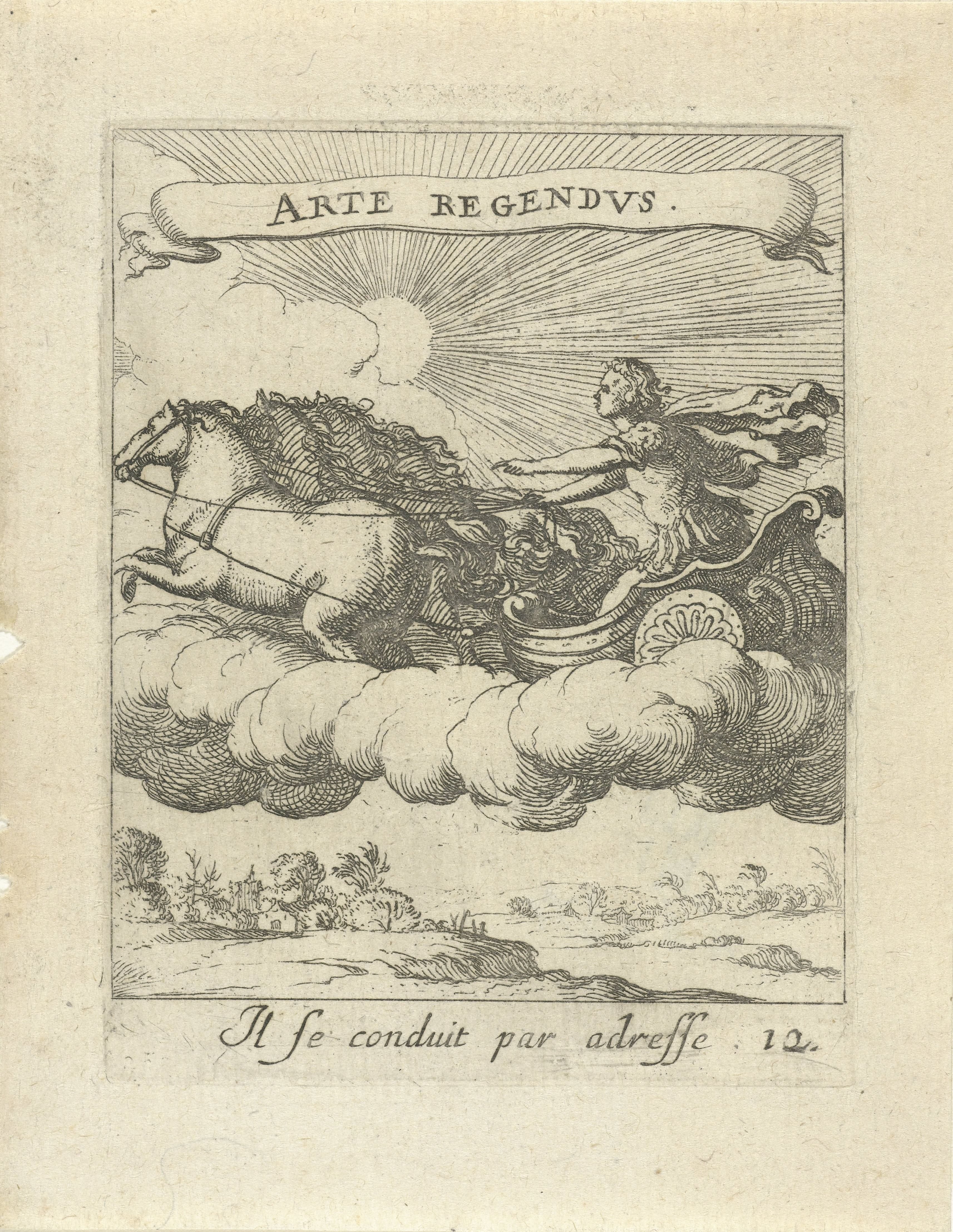 Apollo in zijn wagen