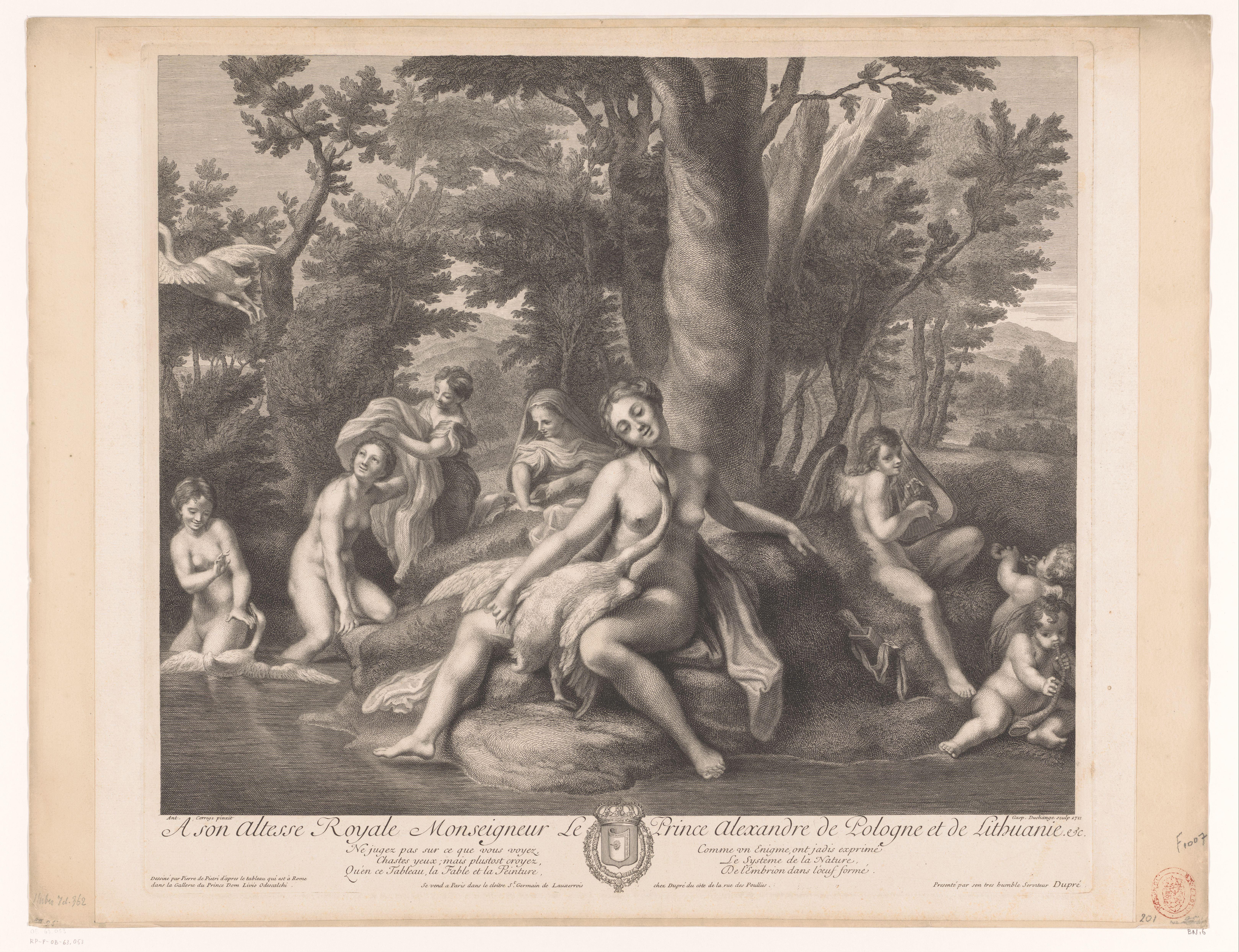 Leda en de zwaan