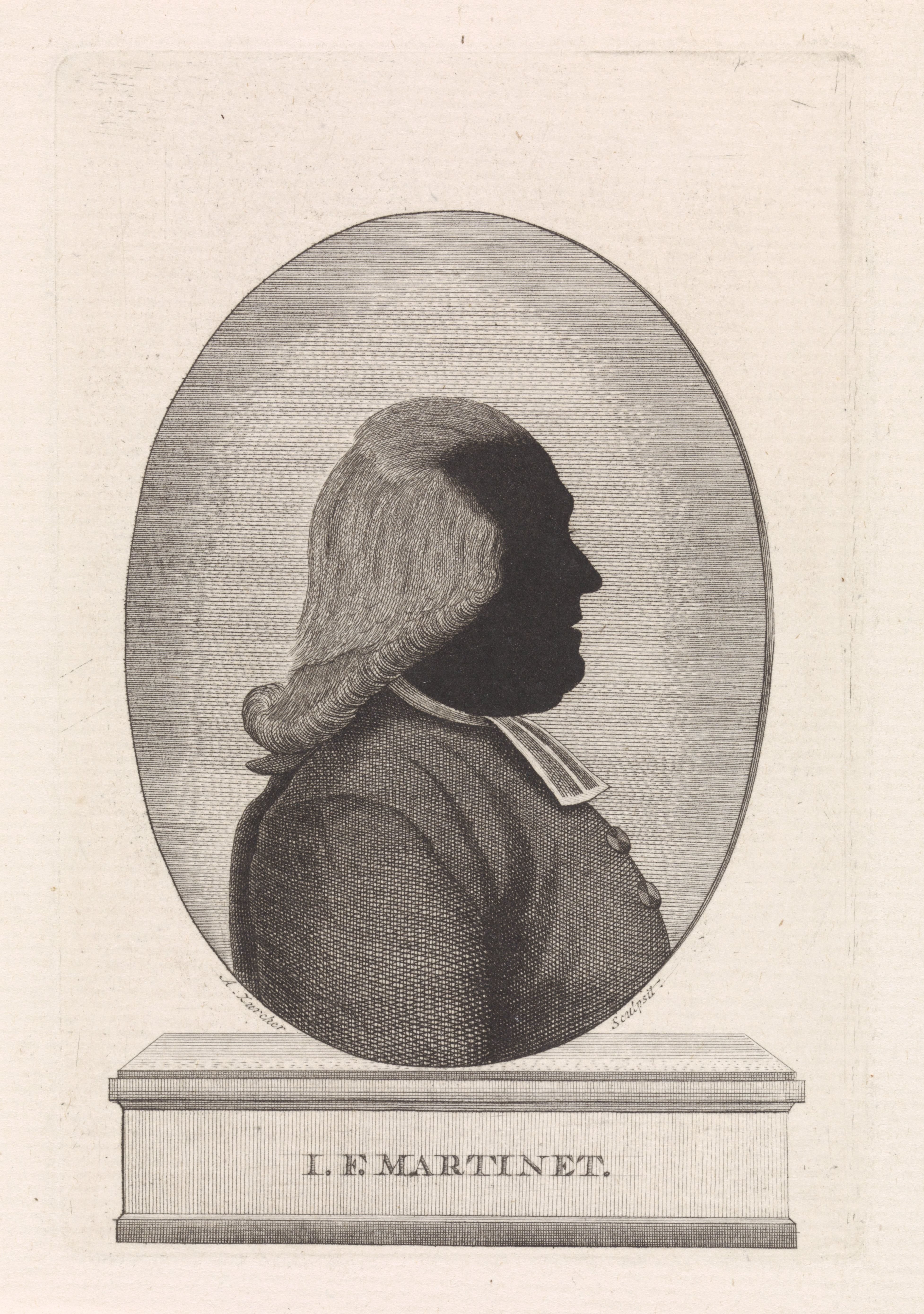Portret van Johannes Henricus Scholten