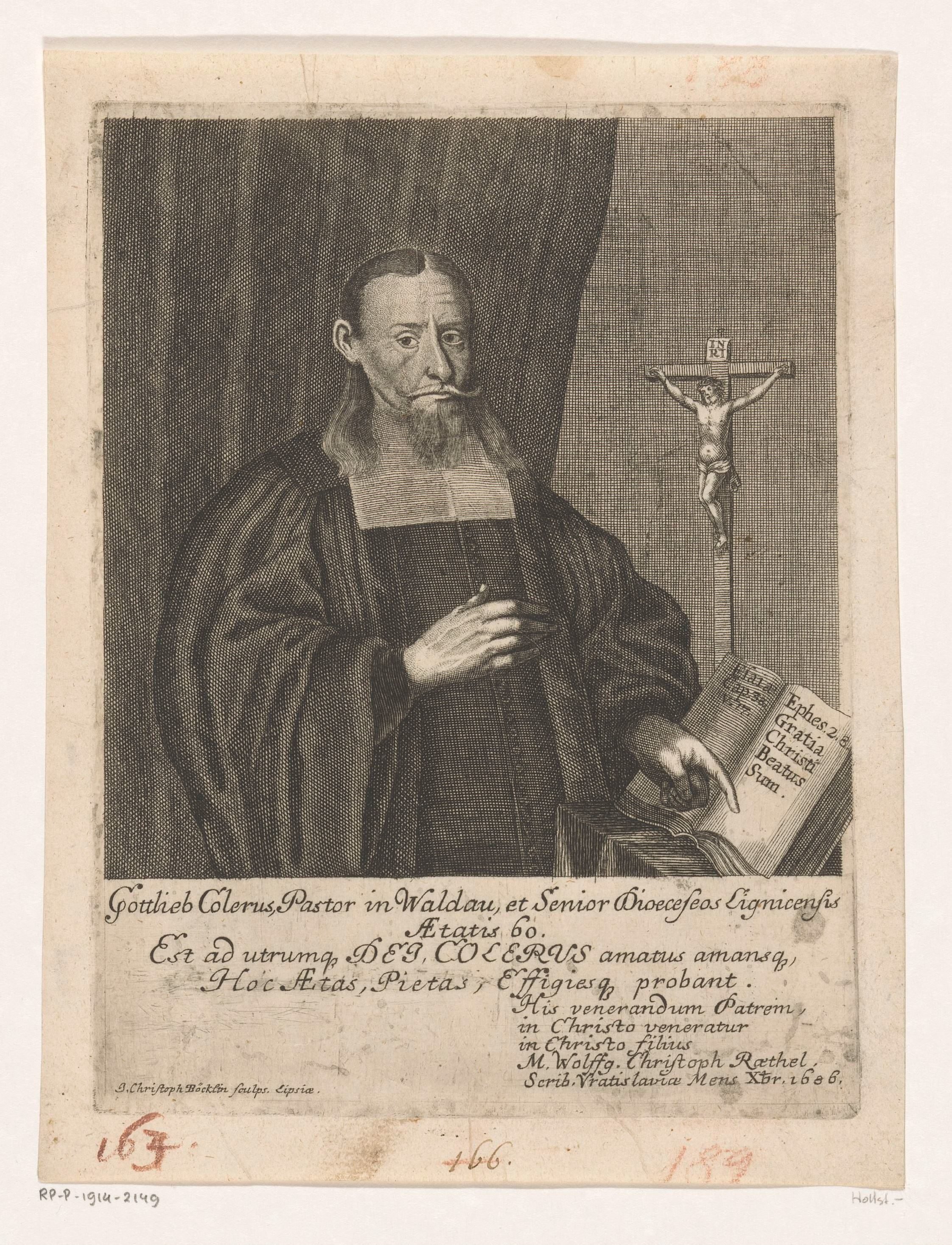 Portret van Gottlieb Köhler