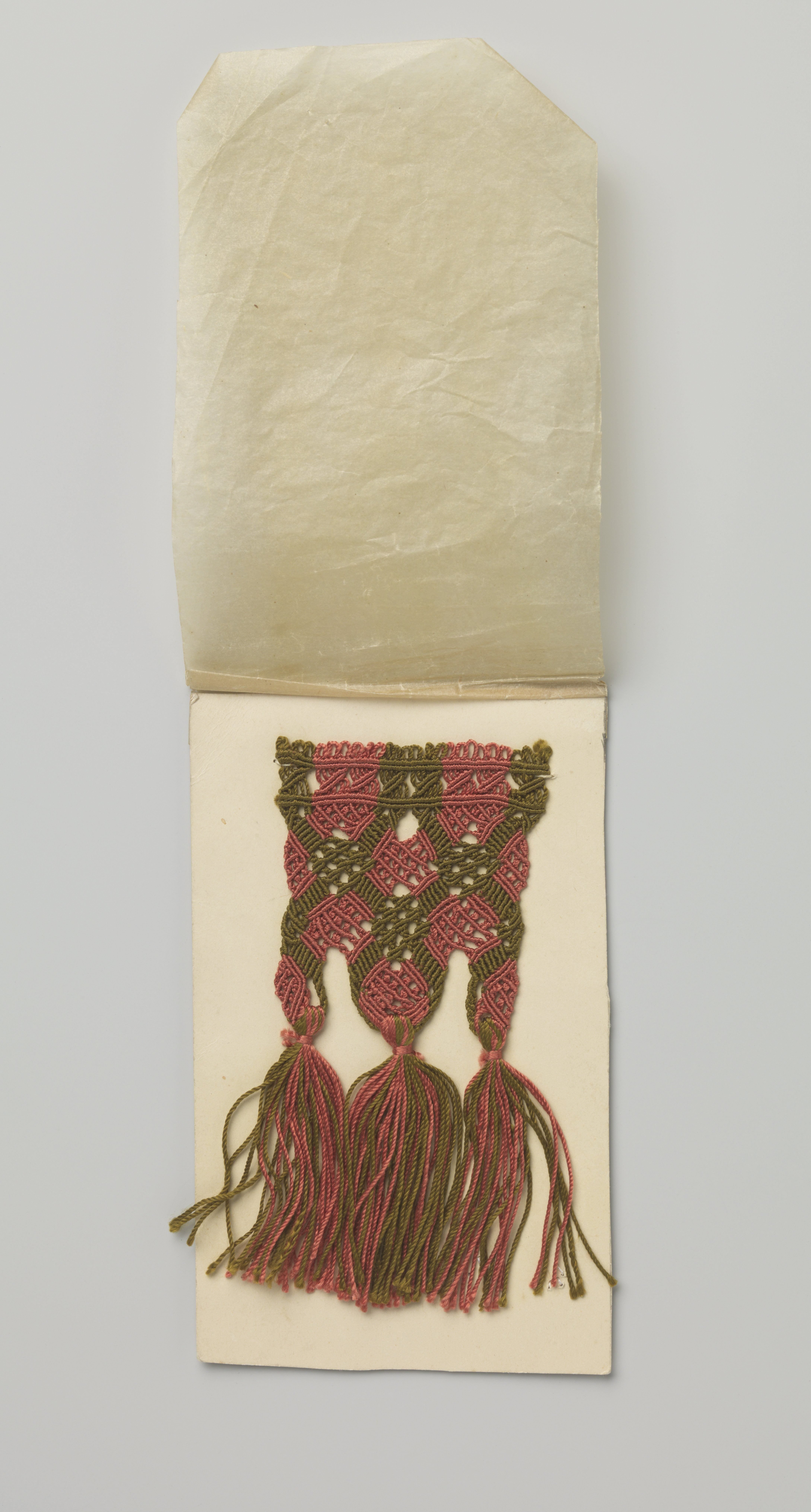 Handwerk van macramé