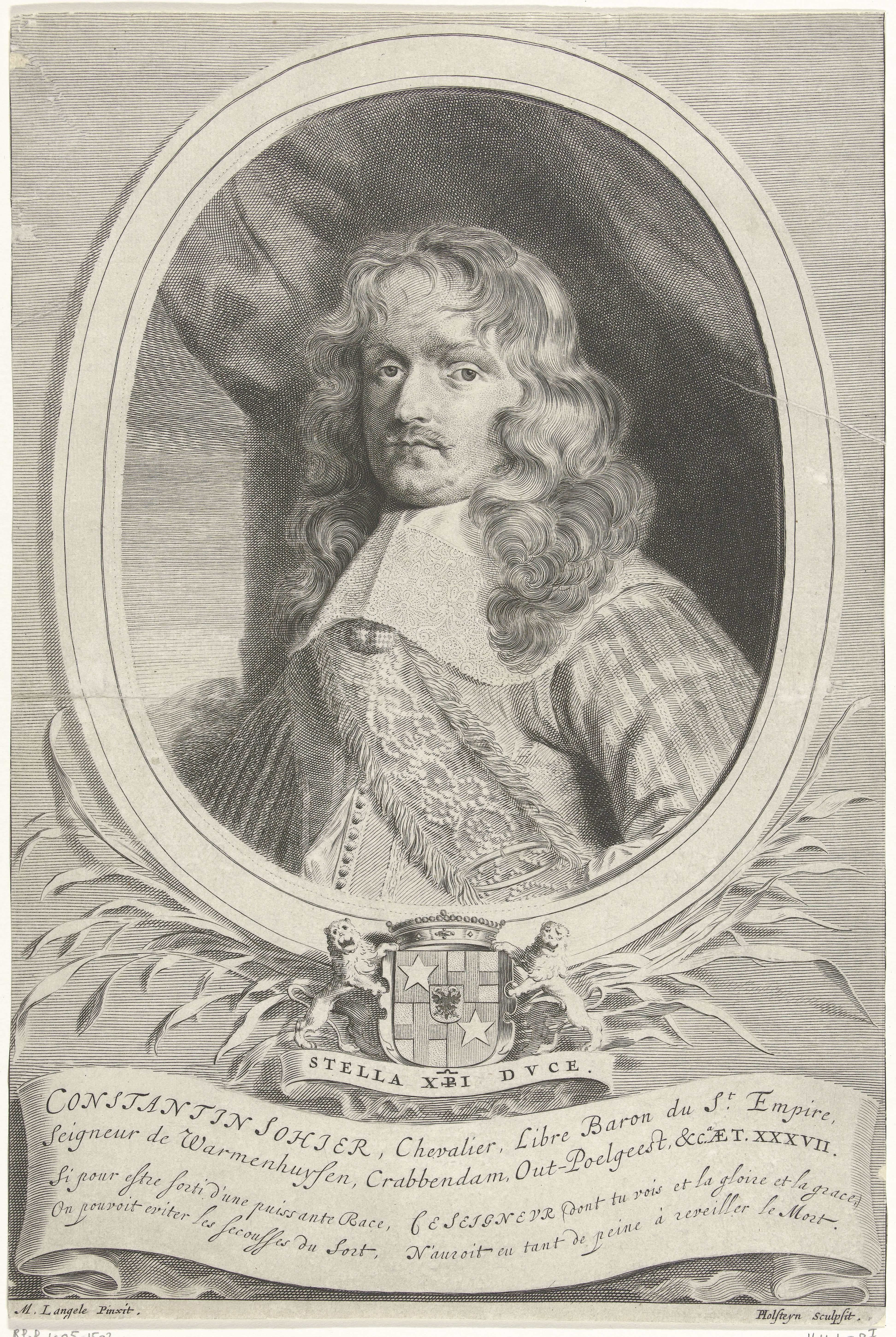 Portret van Constantin Sohier