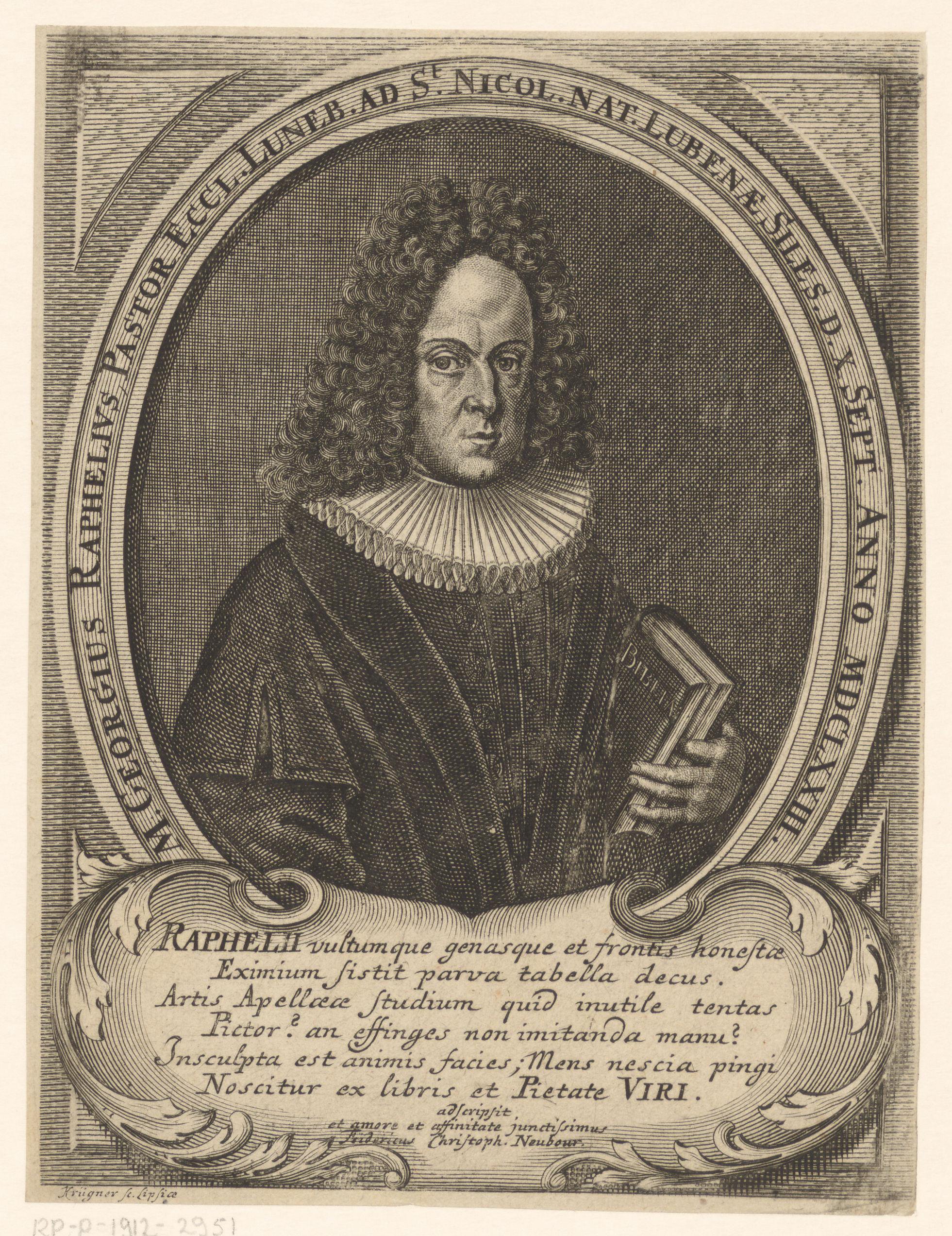 Portret van Georg Raphael