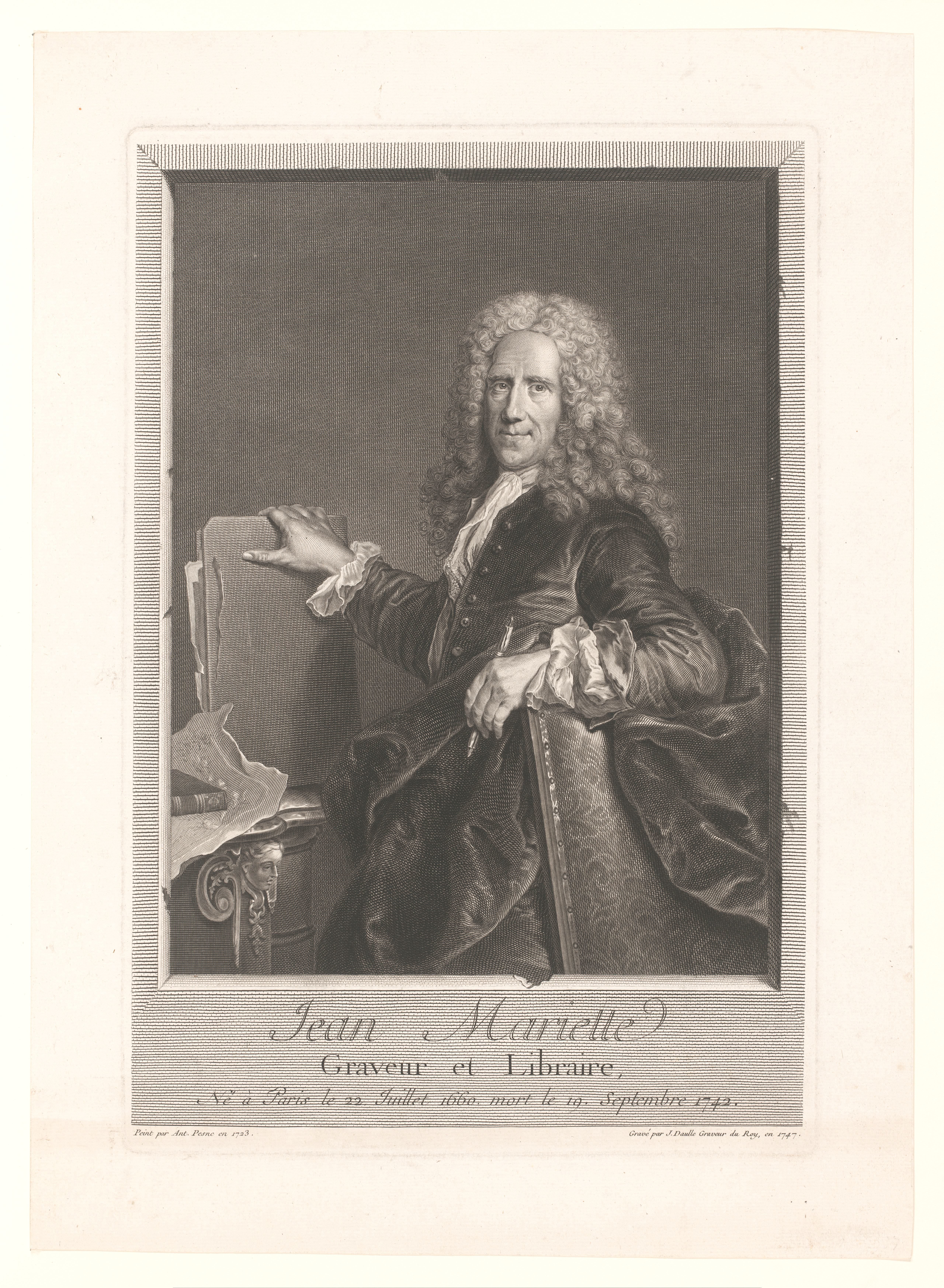 Portret van Jean Mariette
