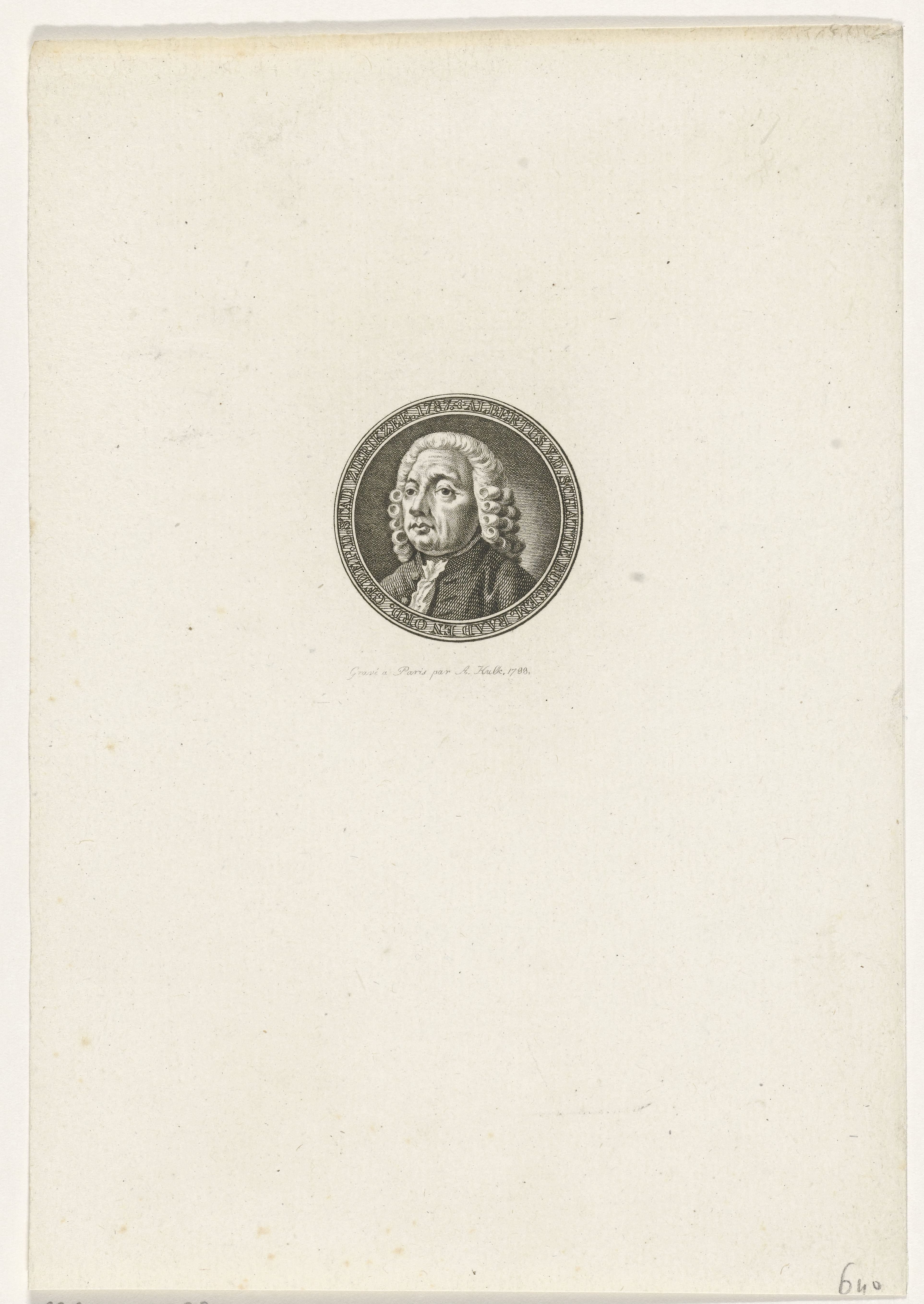 Portret van Albertus van der Schatte