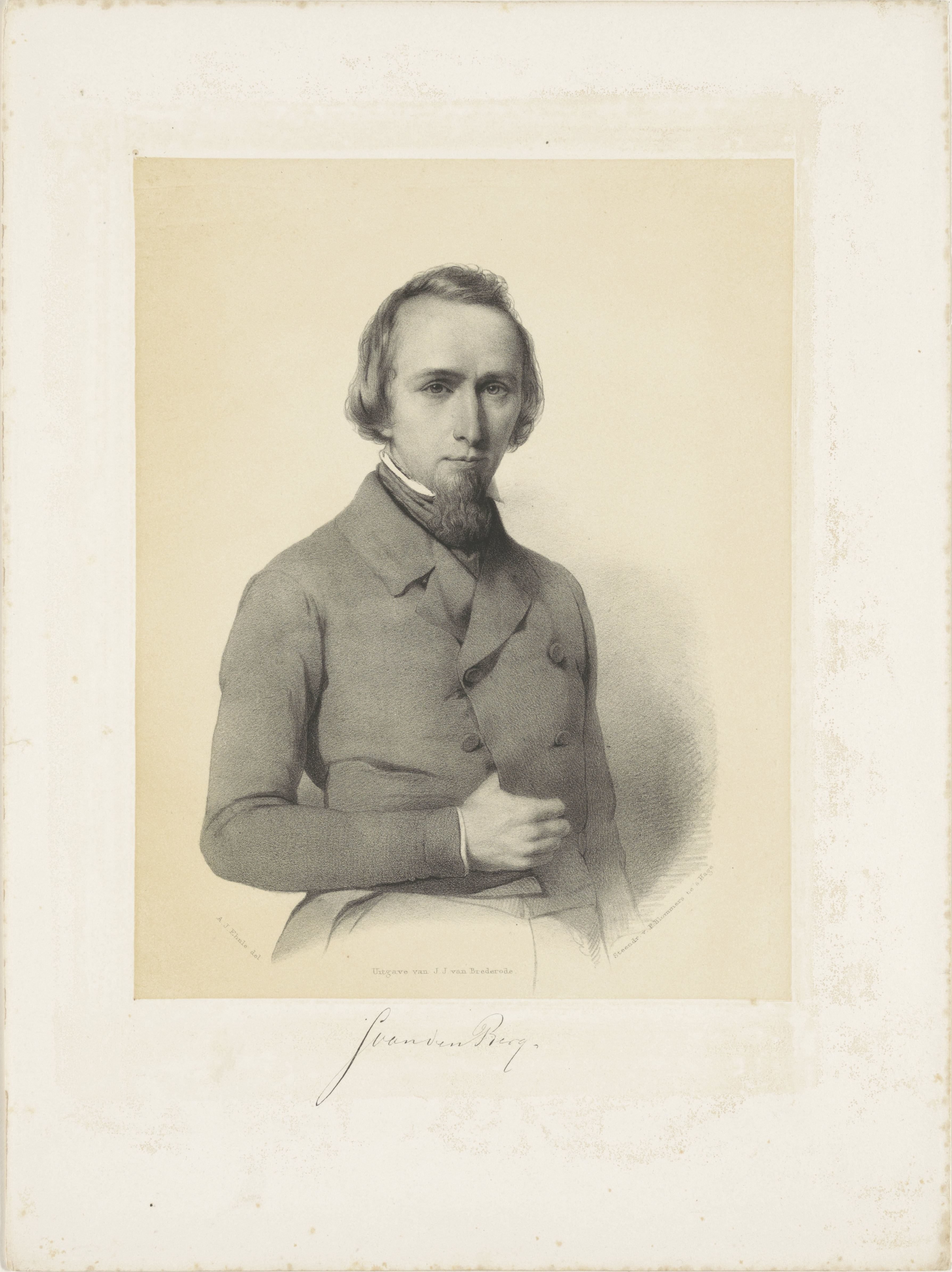 Portret G. van den Berg