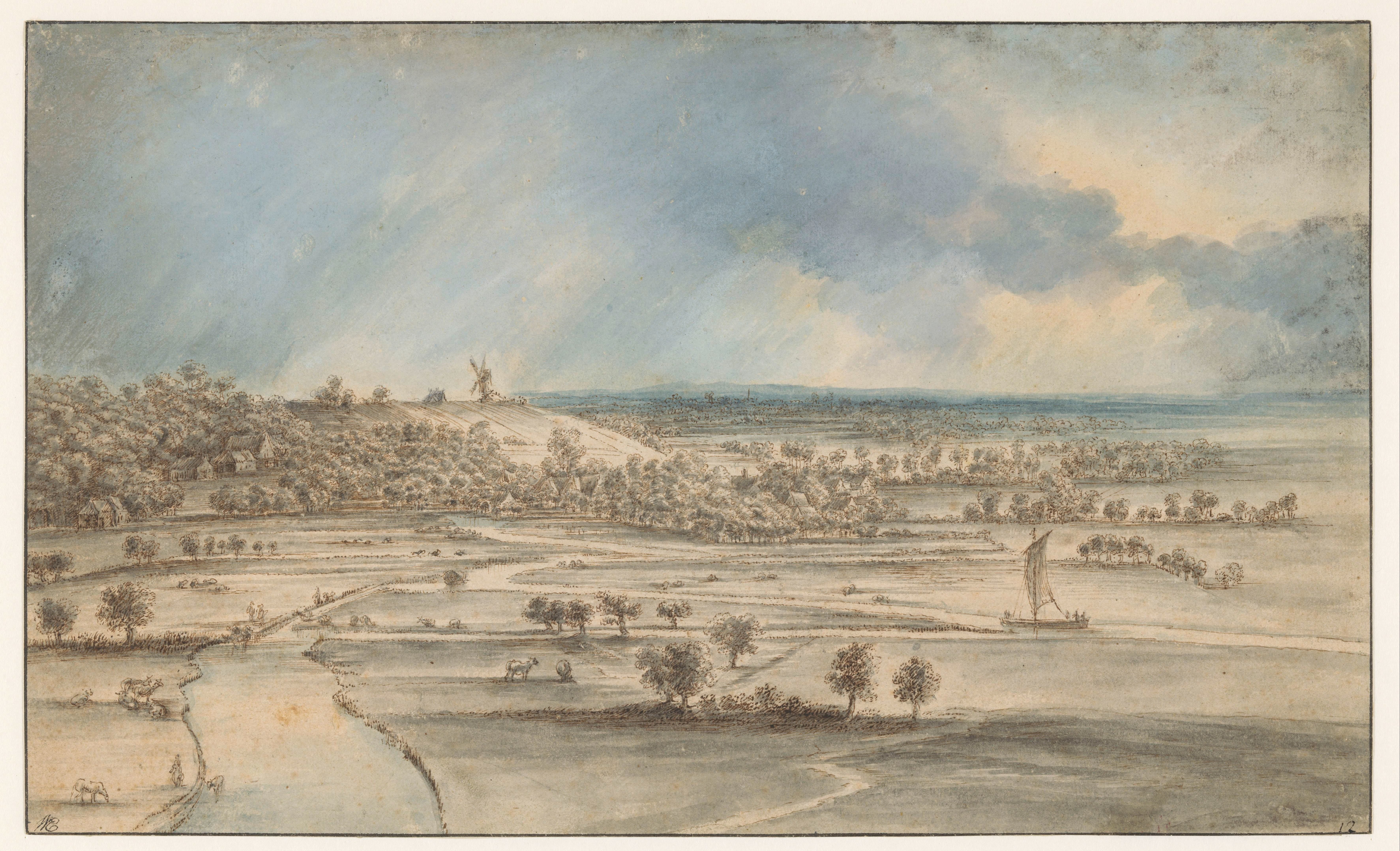Uitgestrekt landschap
