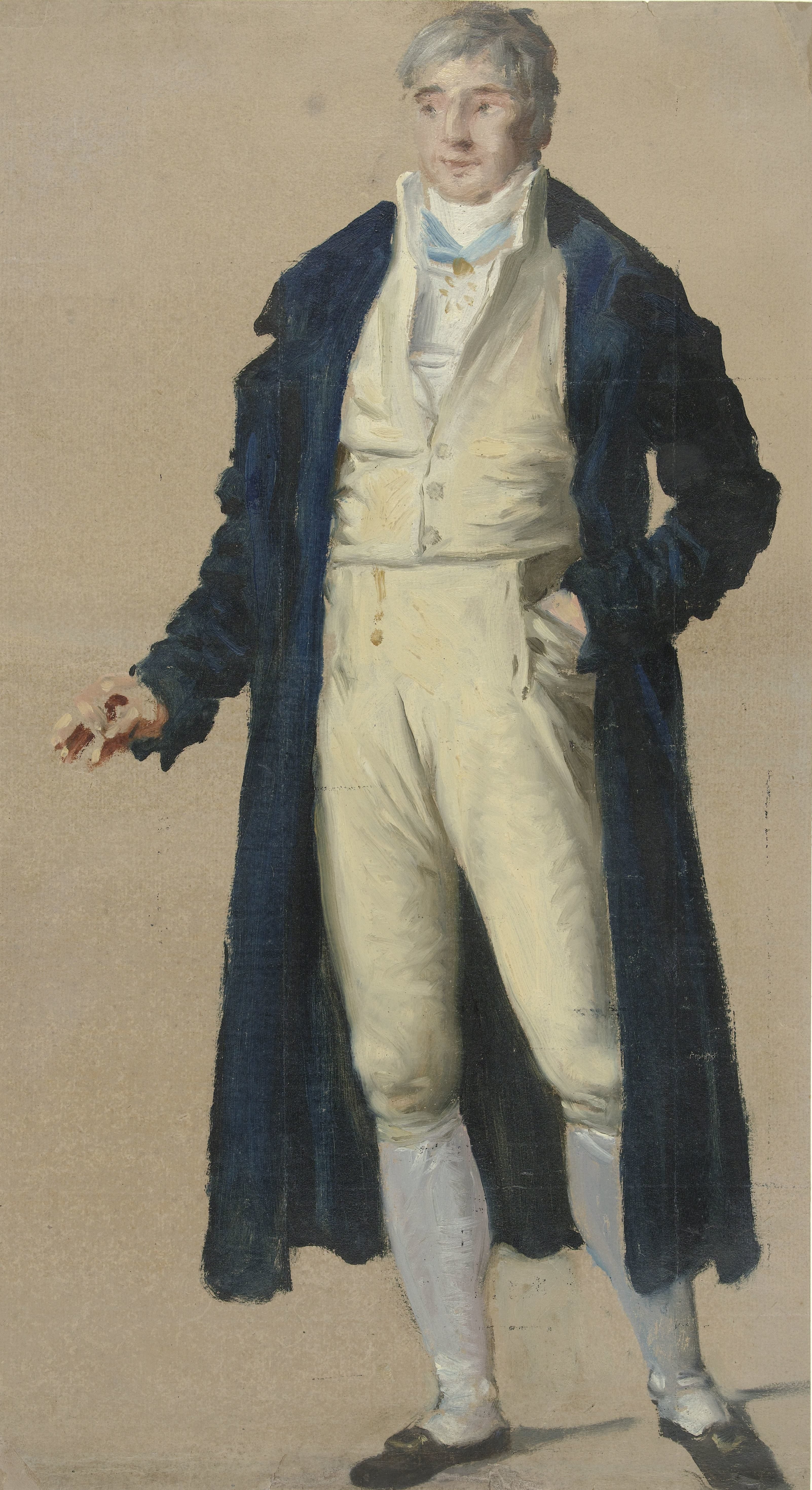 Portret van de Comte de Toqueville, ten voeten uit