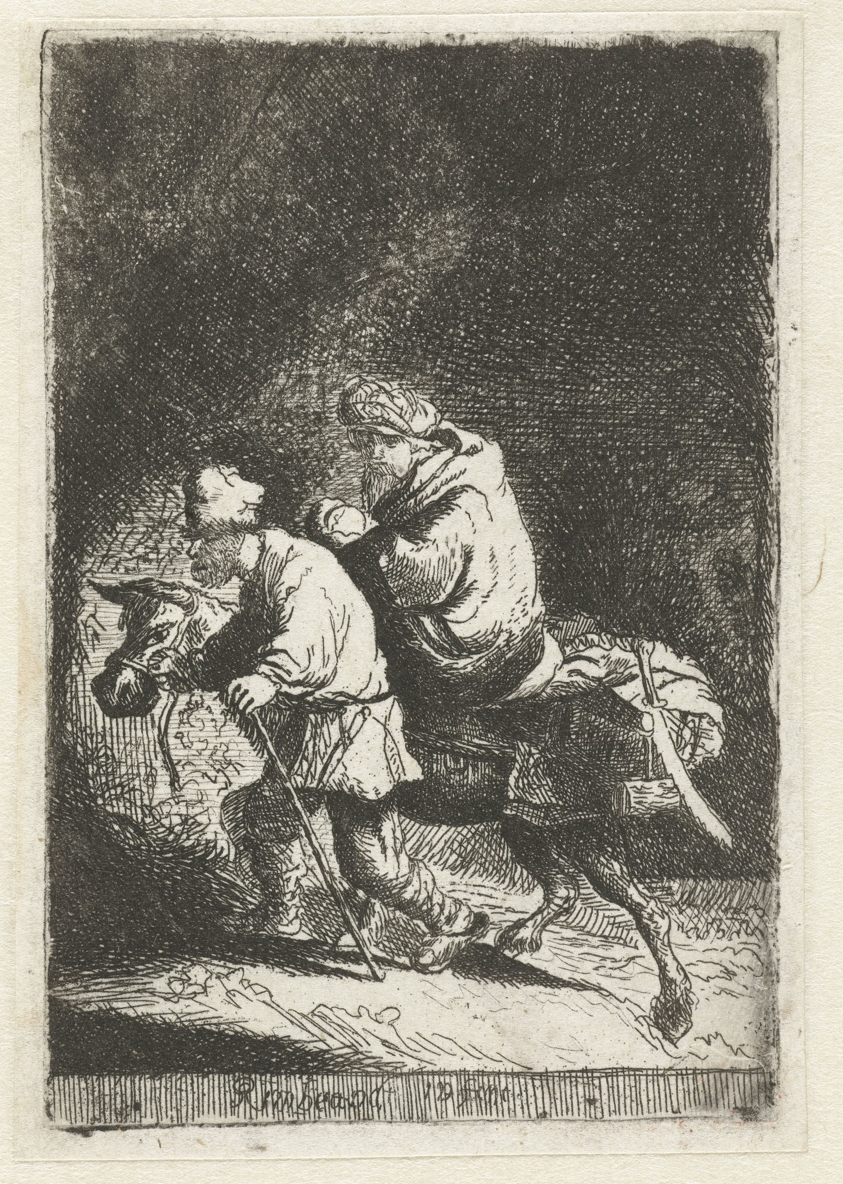 The flight into Egypt: small