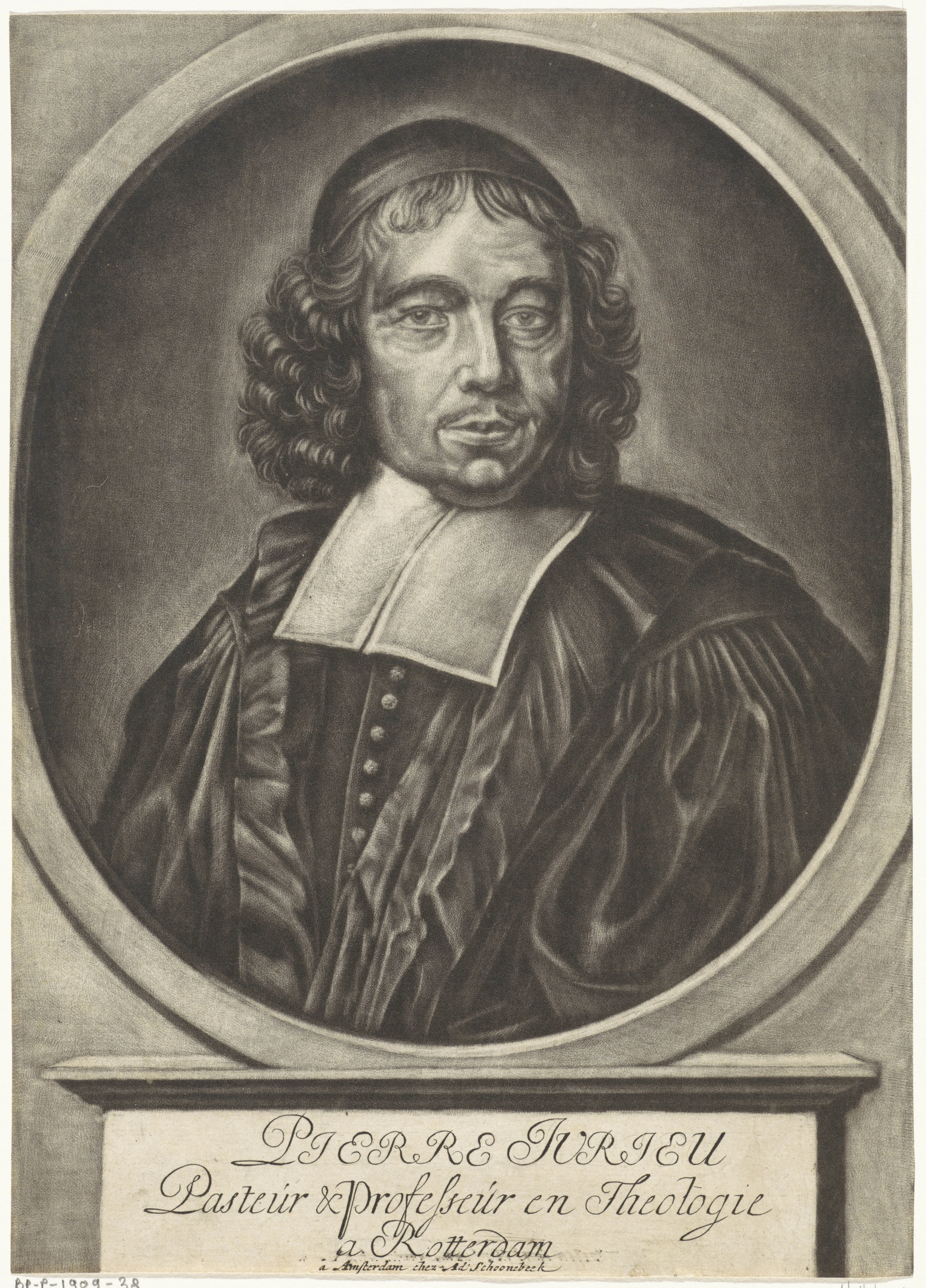 Portret van Pierre Jurieu
