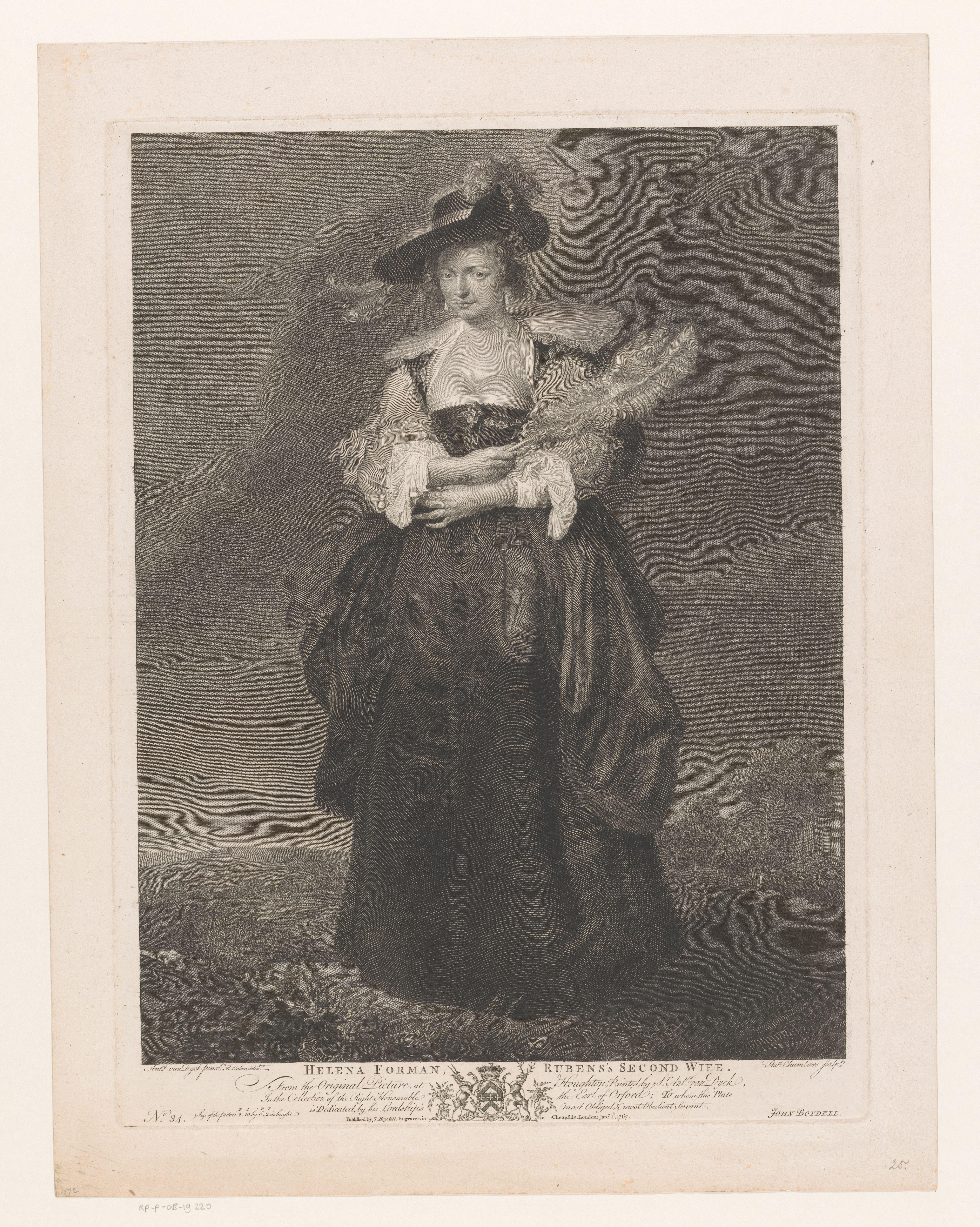 Portret van Hélène Fourment