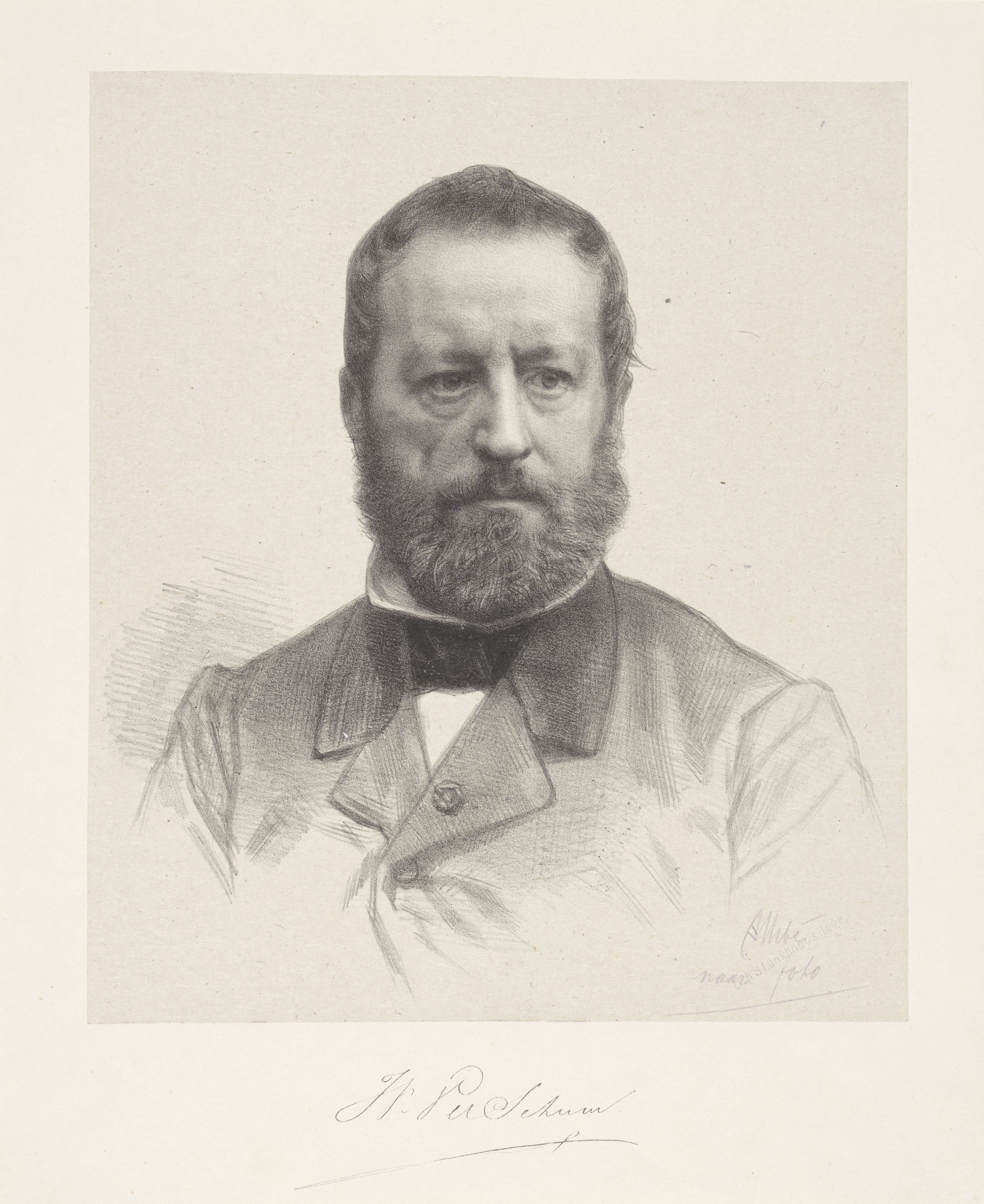 Portret van kunstenaar Wouter Verschuur