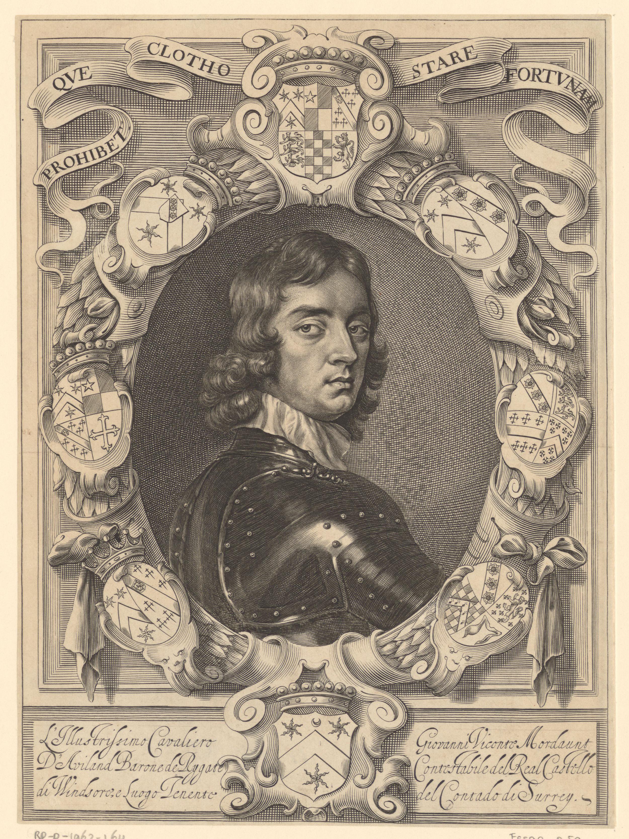 Portret van John Mordaunt