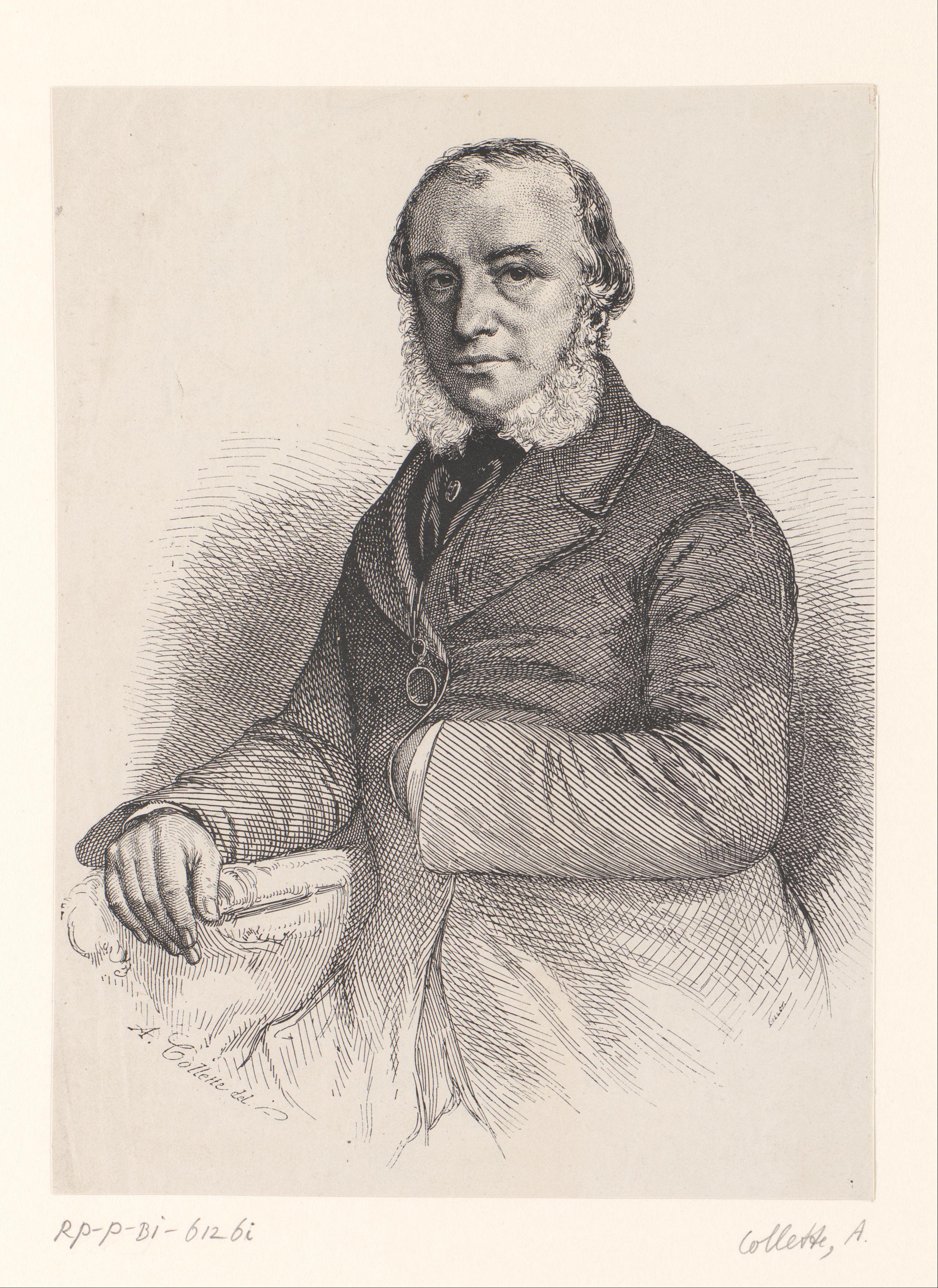 Portret van een onbekende man