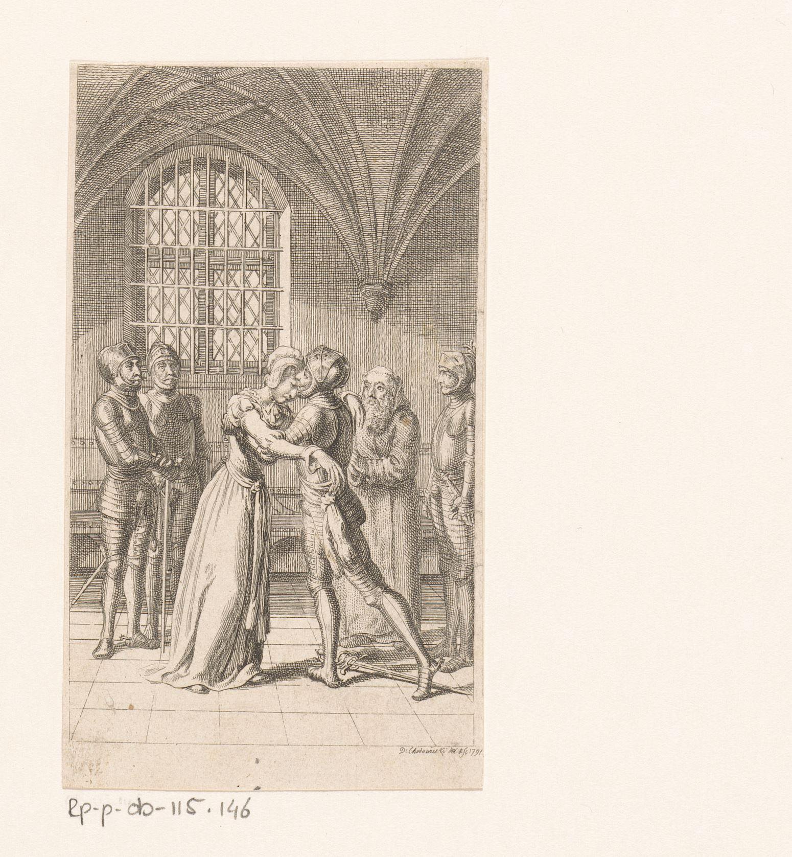 Albina herkent de ridder als Edmund