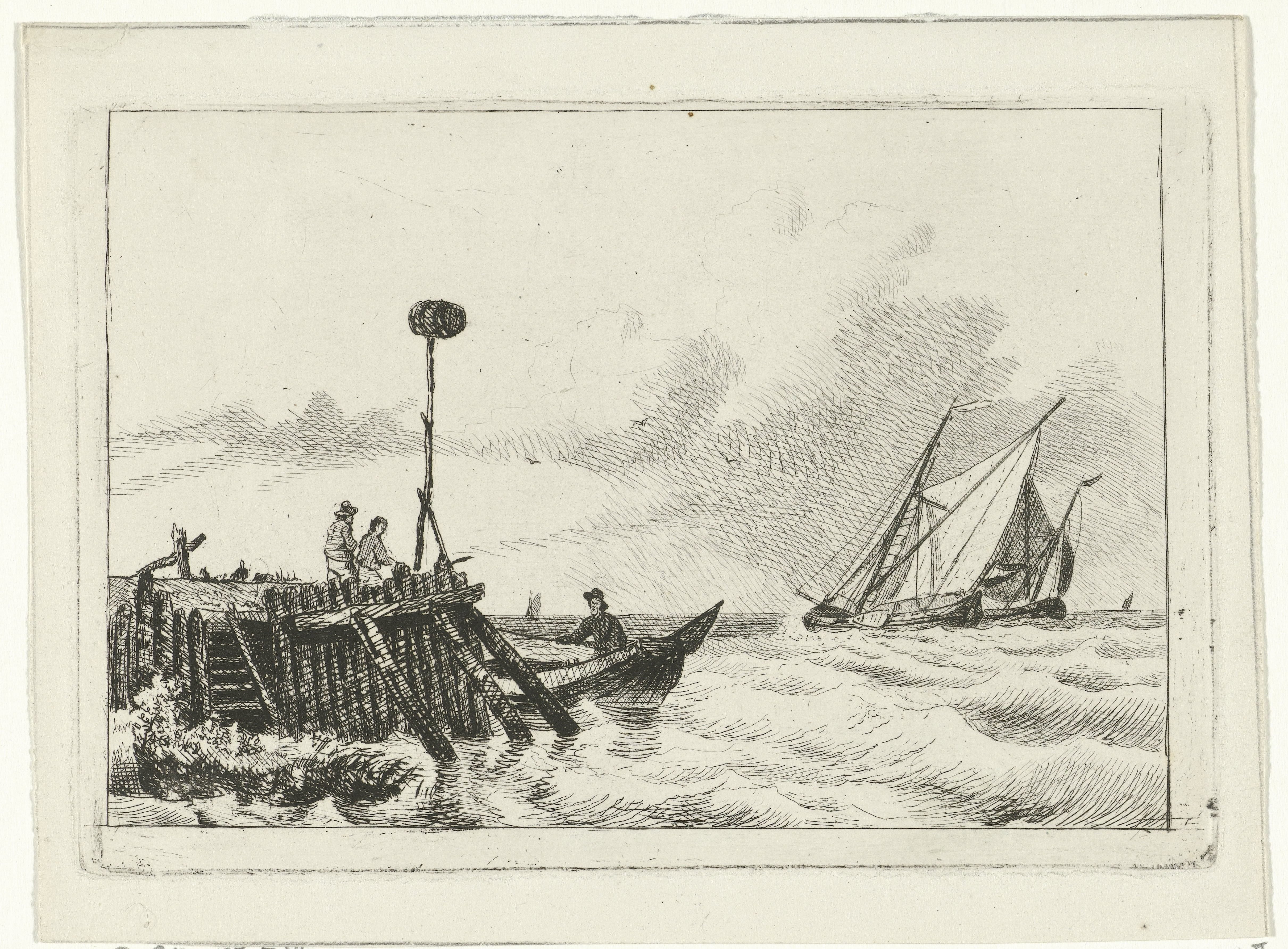 Pier aan water