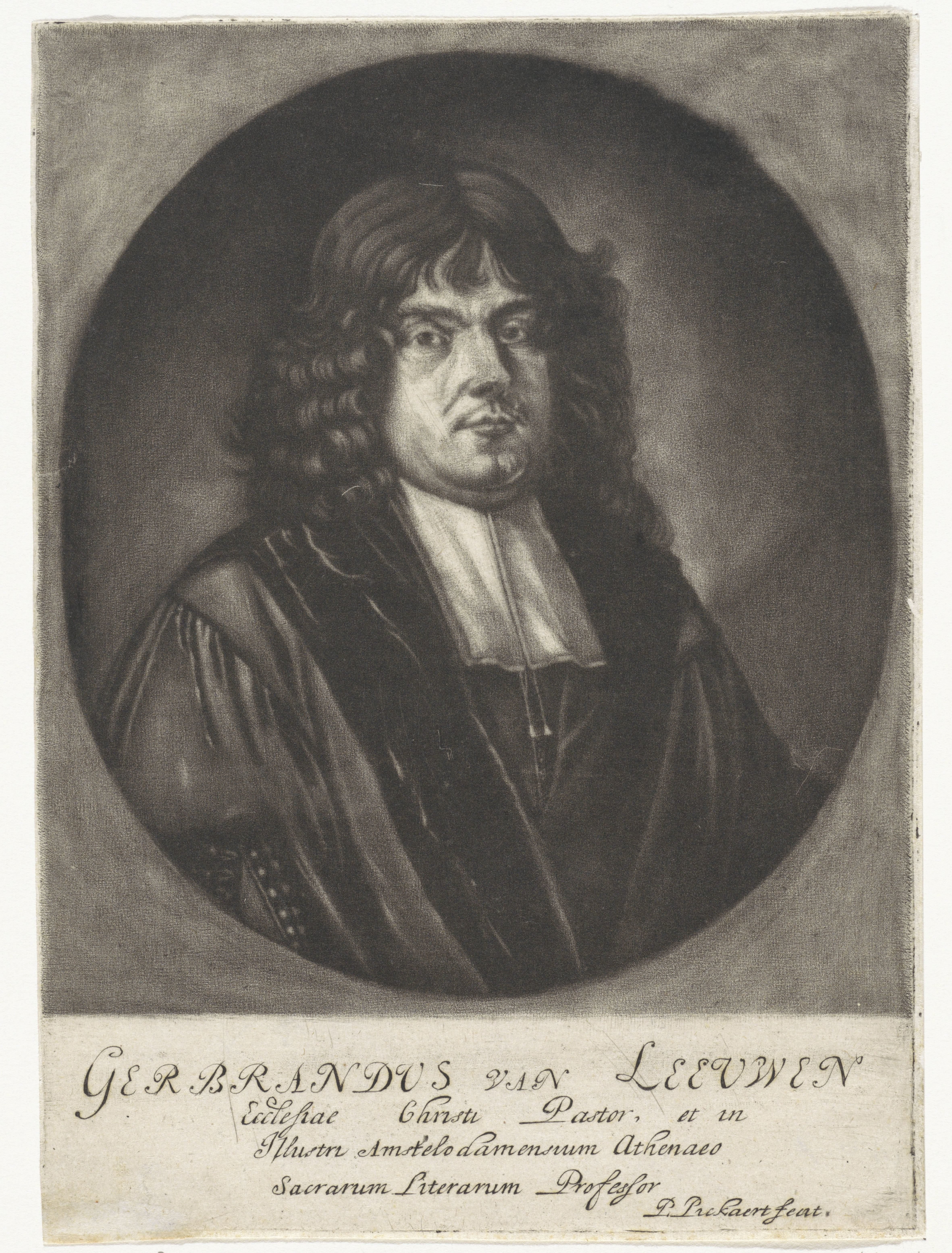 Portret van Gerbrand van Leeuwen