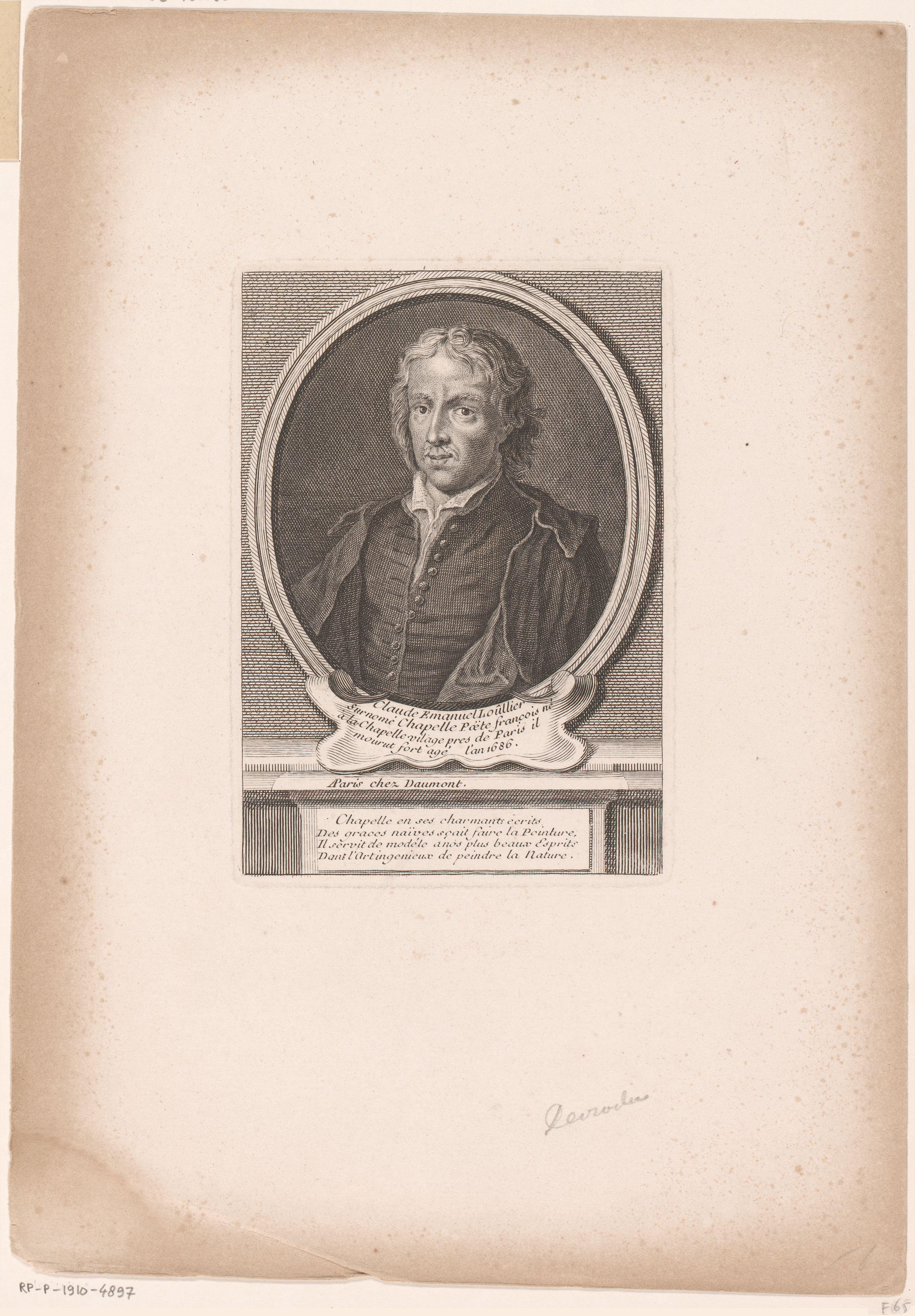 Portret van Claude-Emmanuel Lhuillier