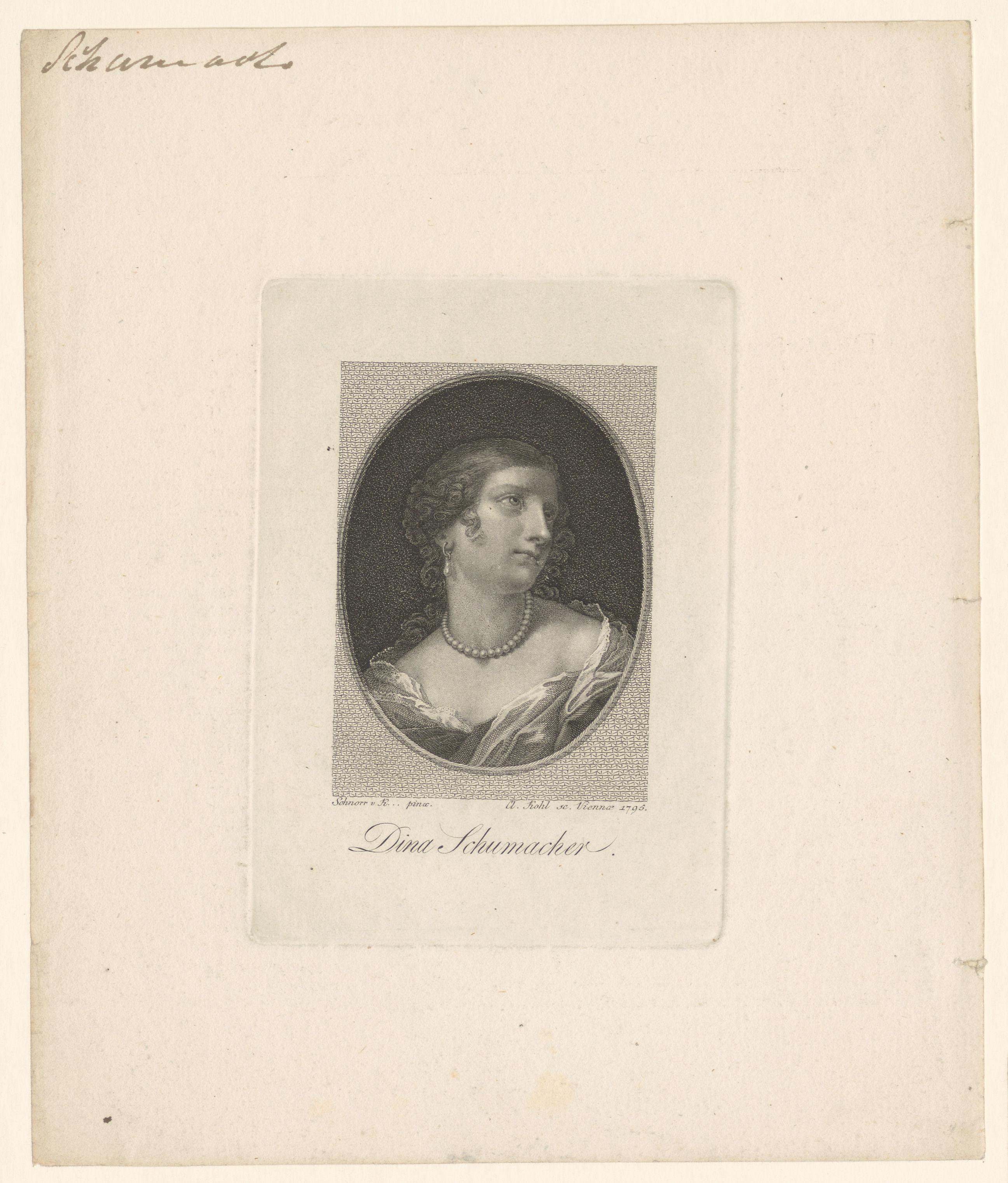 Portret van Dina Schumacher