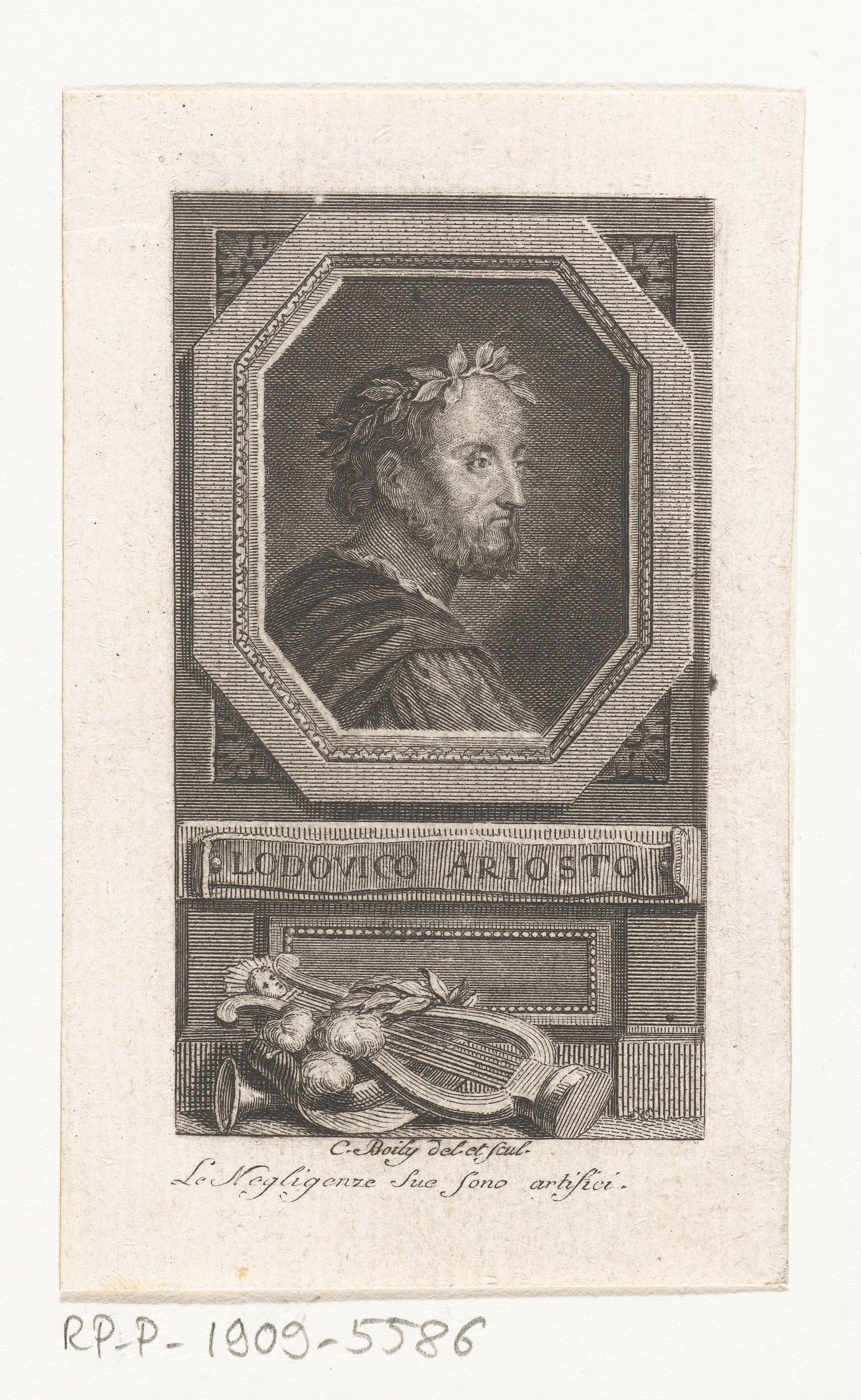 Portret van Ludovico Ariosto