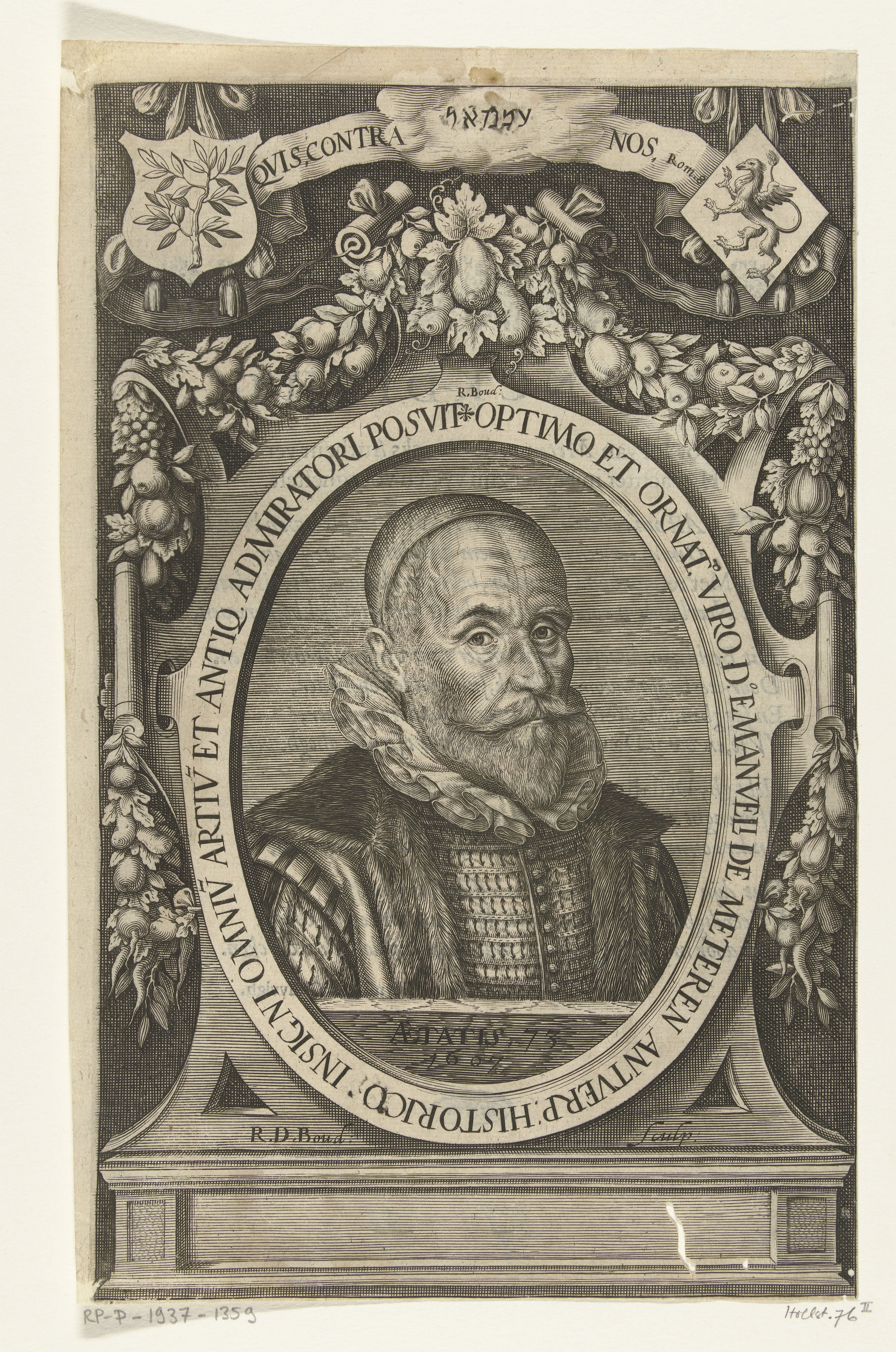 Portret van Emanuel van Meteren