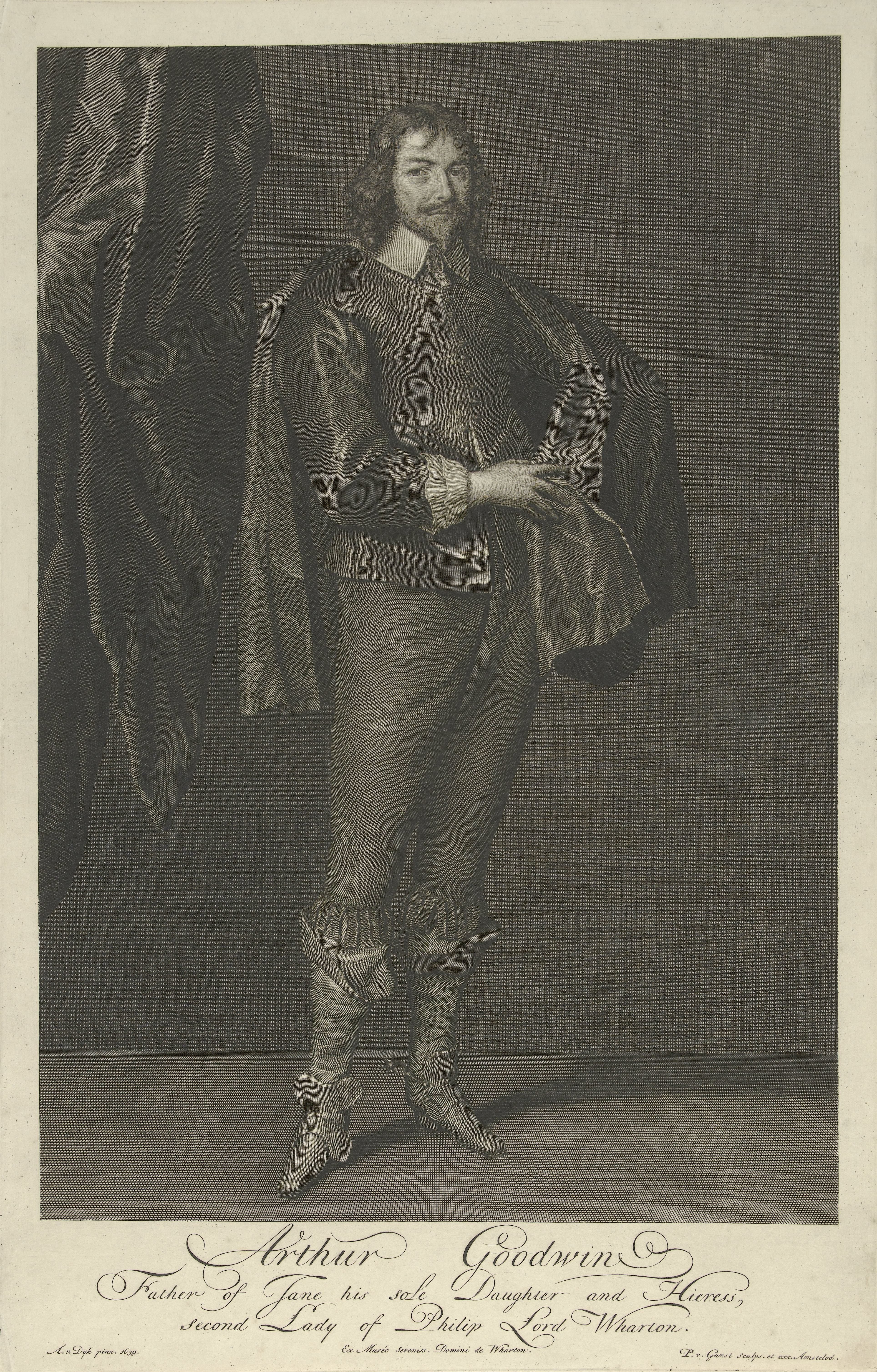 Portret van Arthur Goodwin