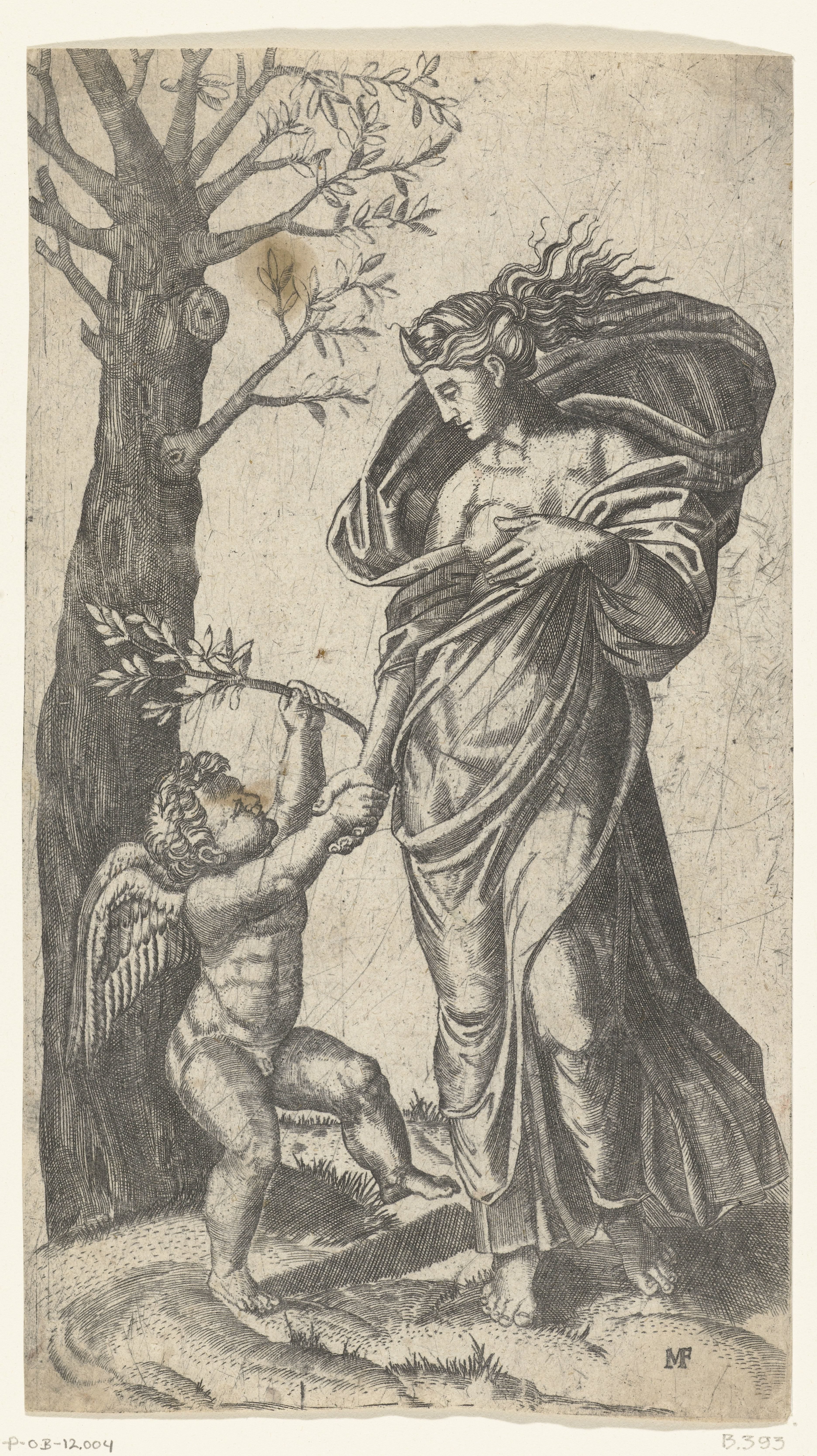 Verzoening van Minerva en Cupido