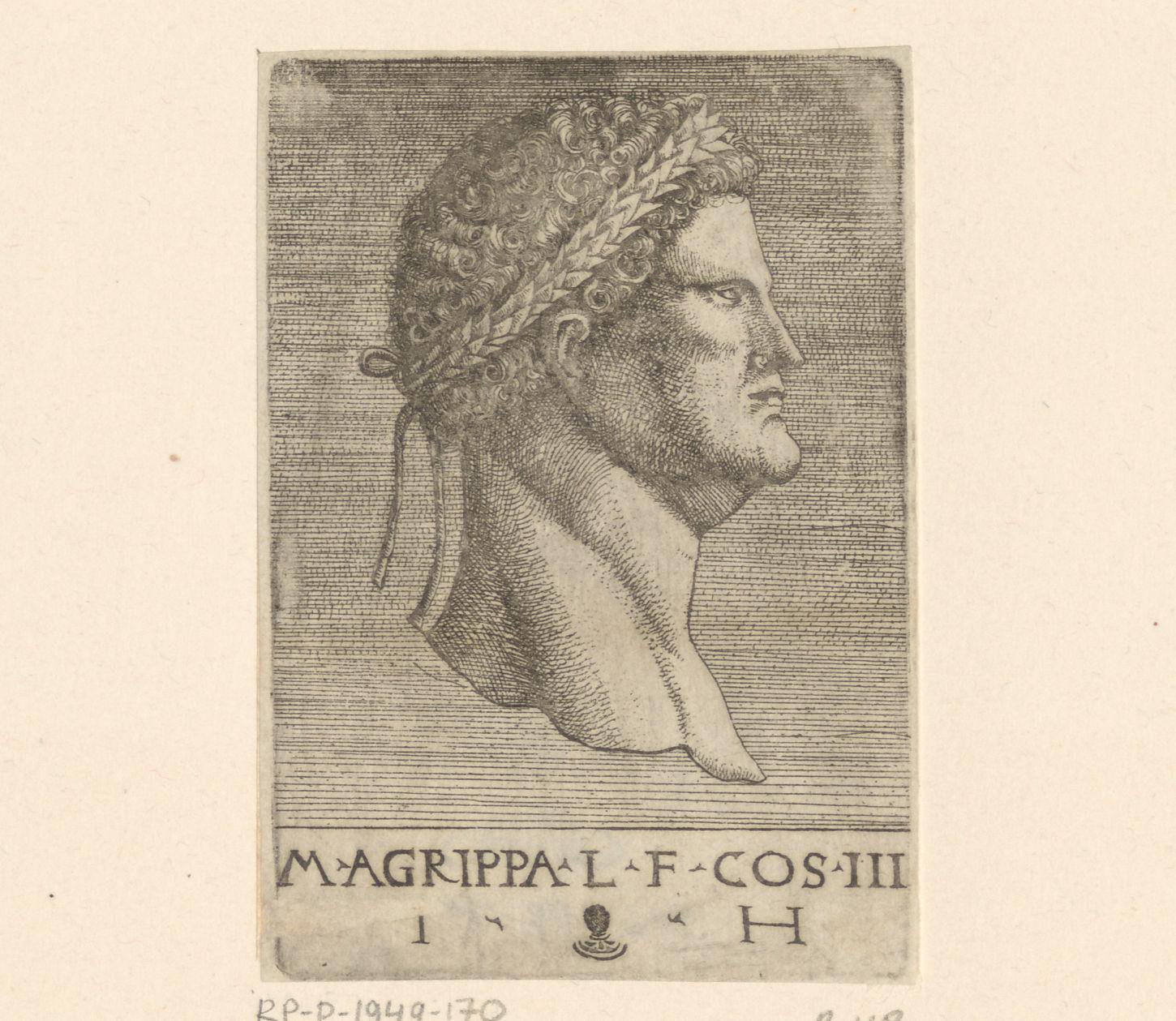 Portret van Marcus Agrippa