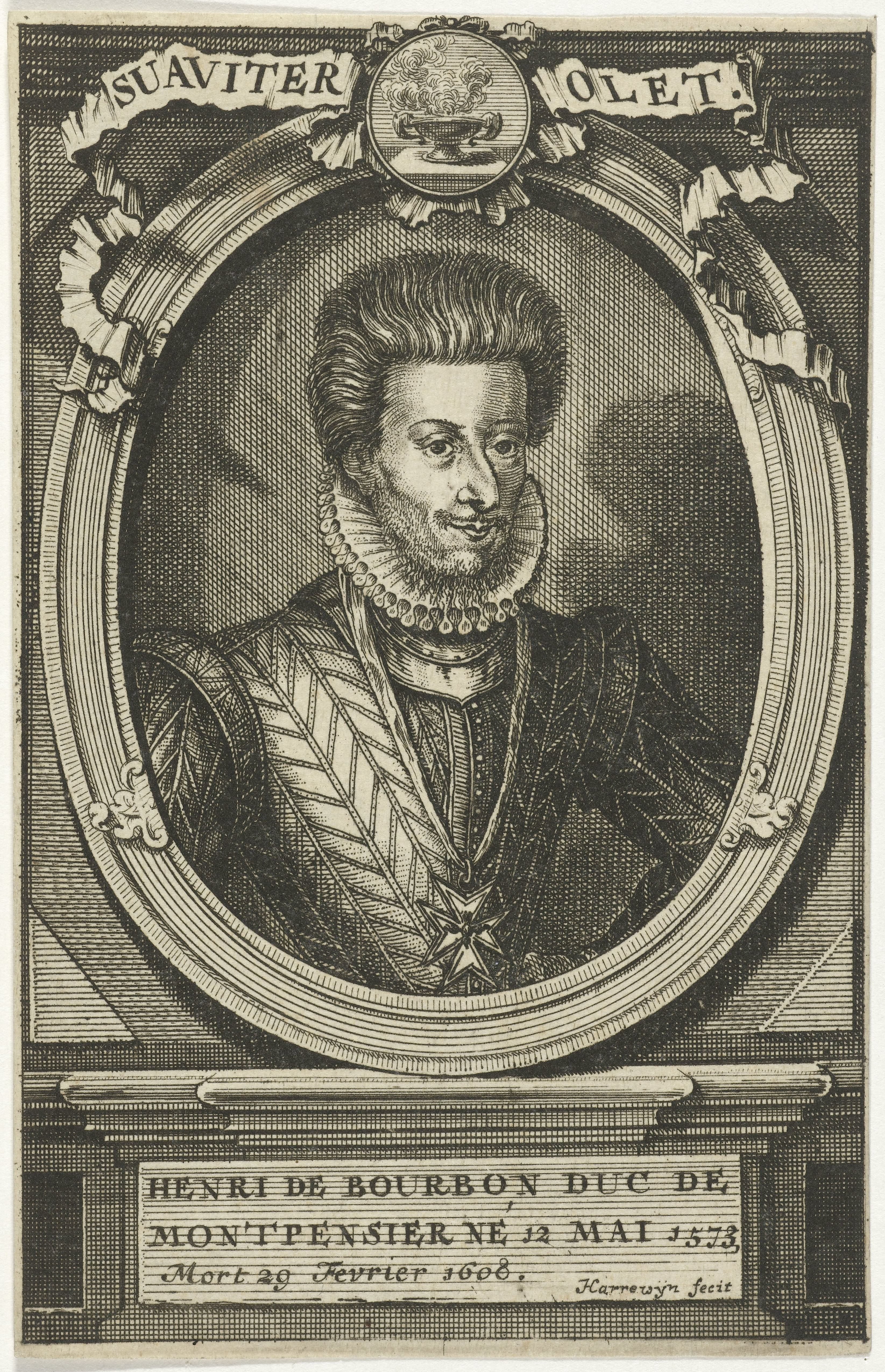 Portret van Henri de Bourbon, hertog van Montpensier