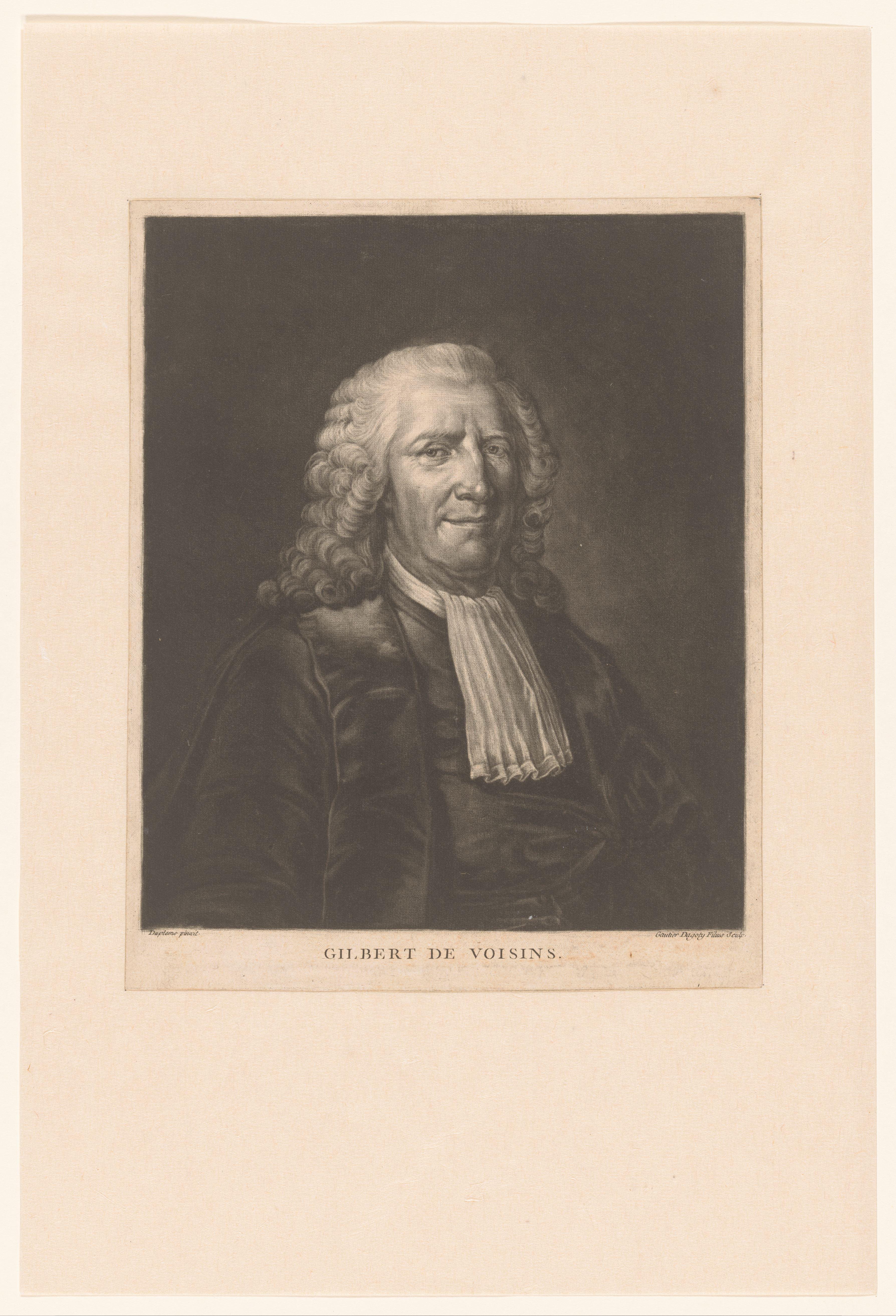 Portret van Pierre Gilbert de Voisins