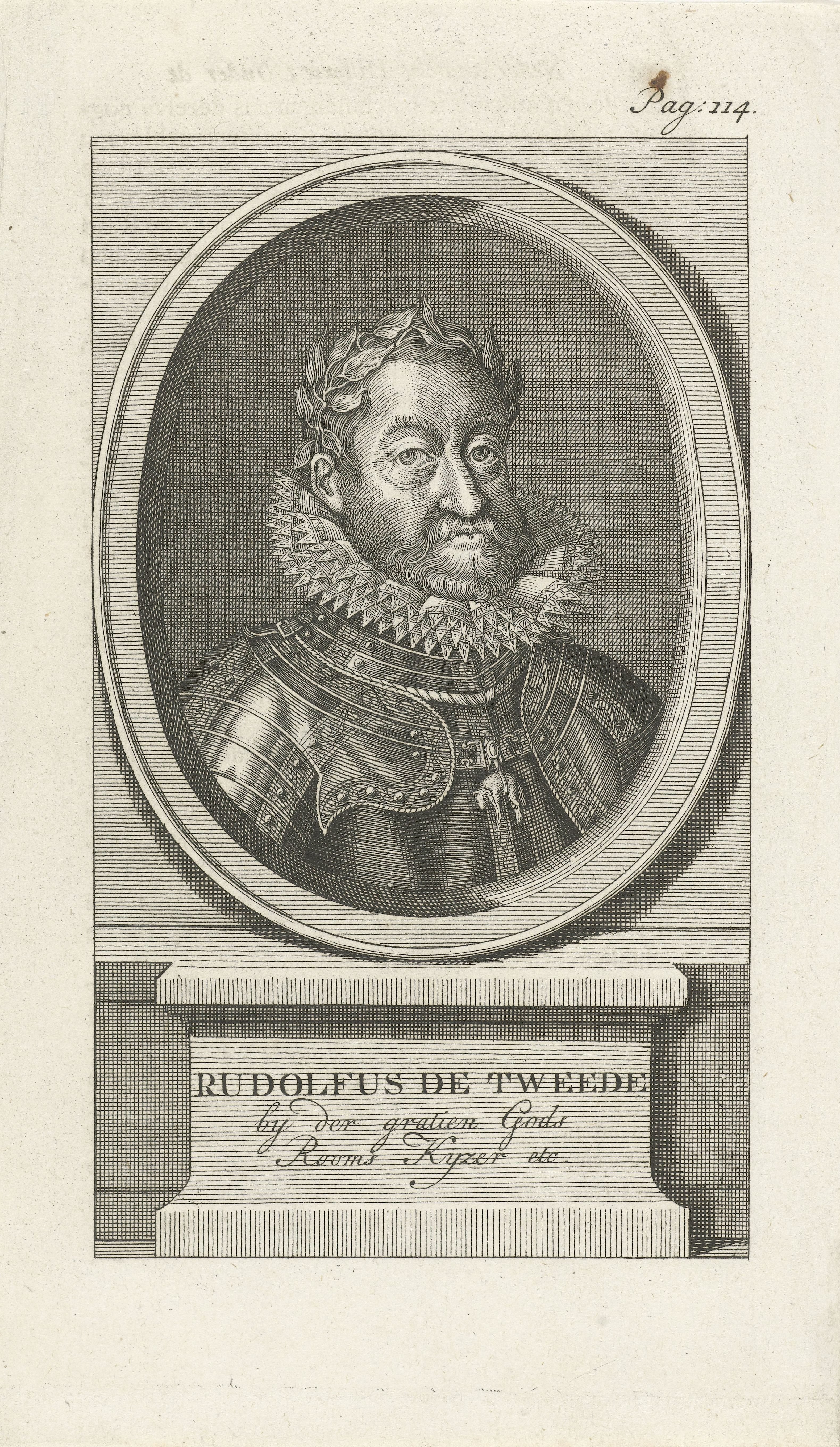 Portret van Rudolf II van Habsburg, Duits keizer