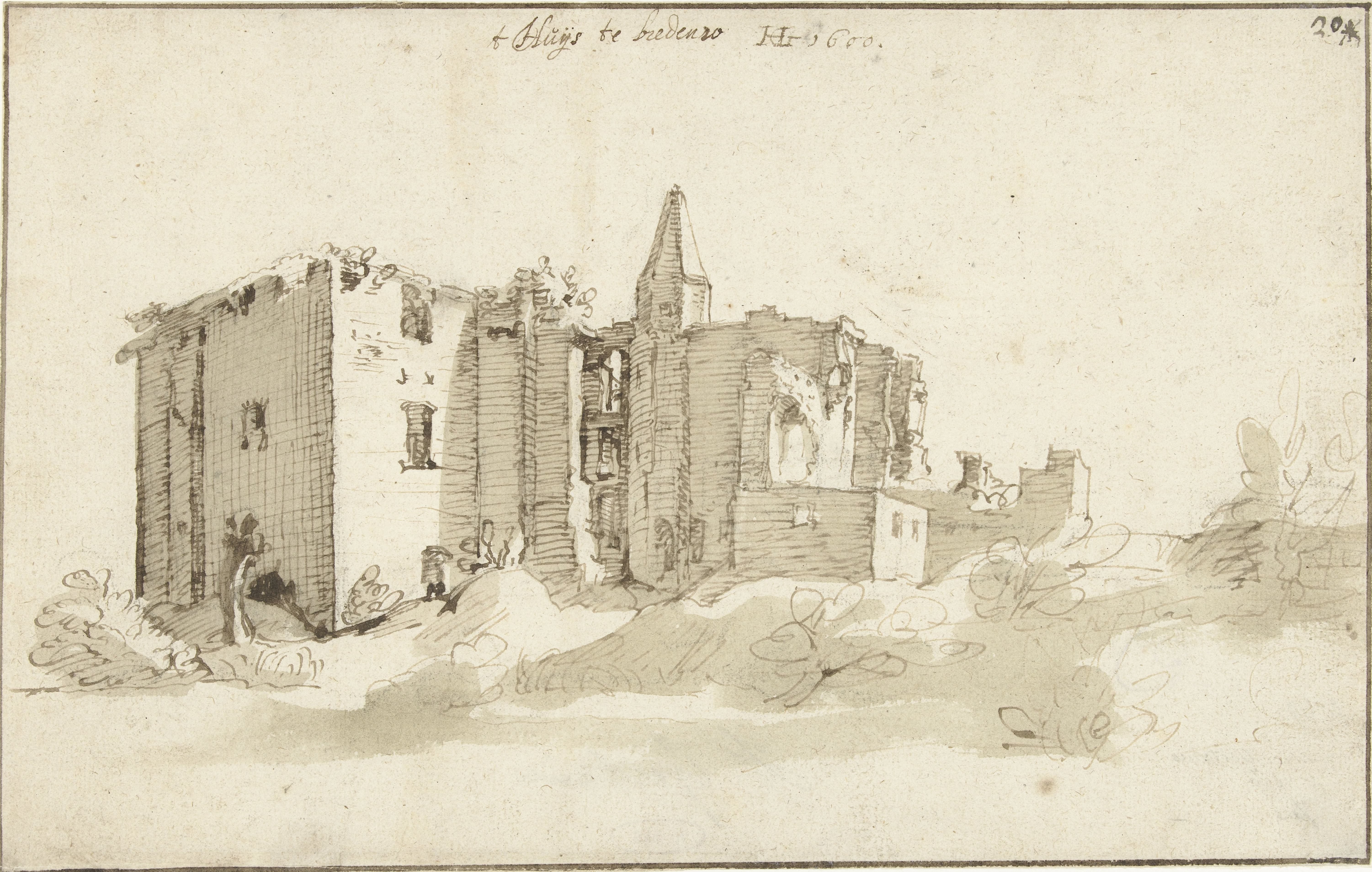 Ruïne van huis Brederode