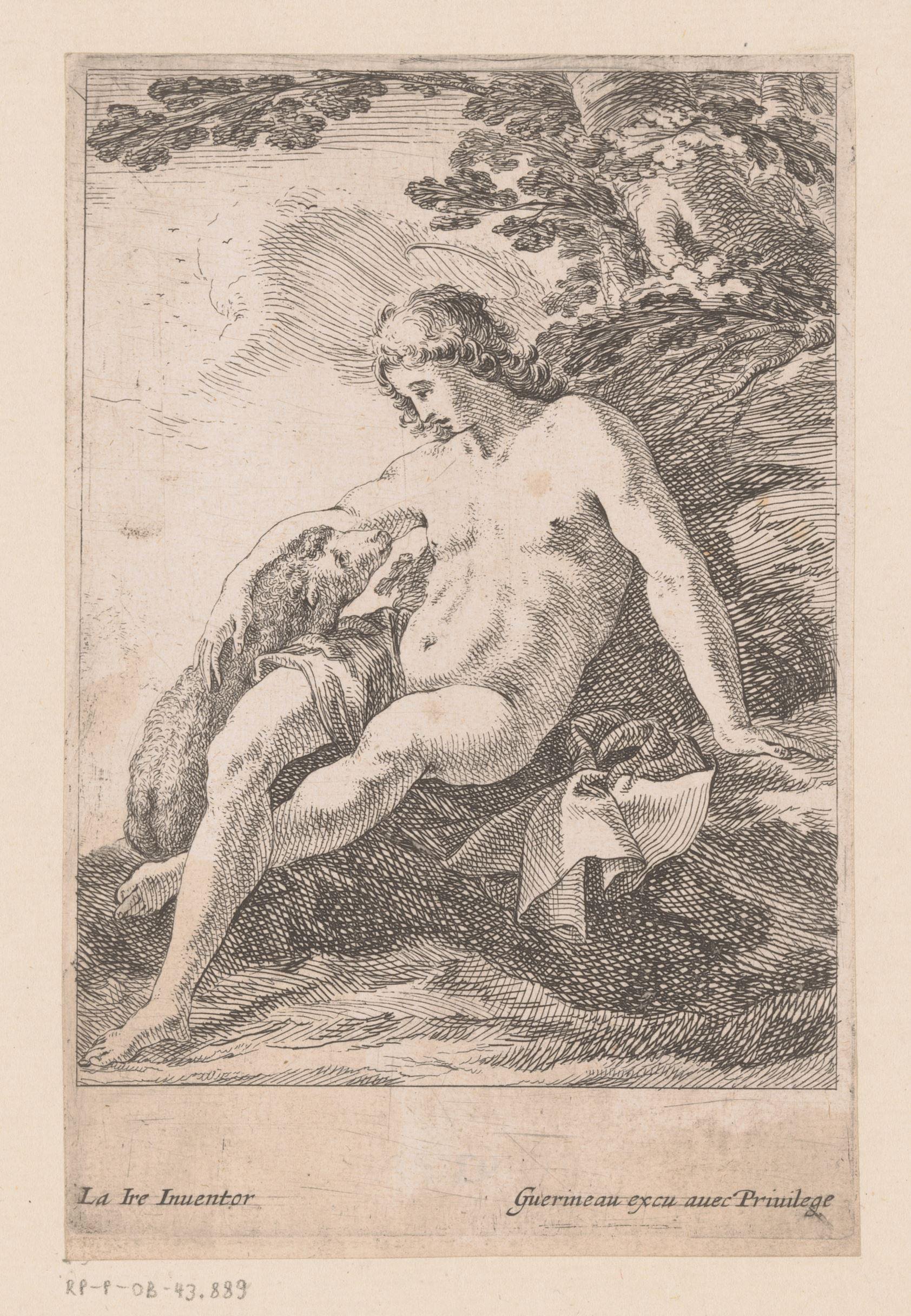 Johannes de Doper met een schaap