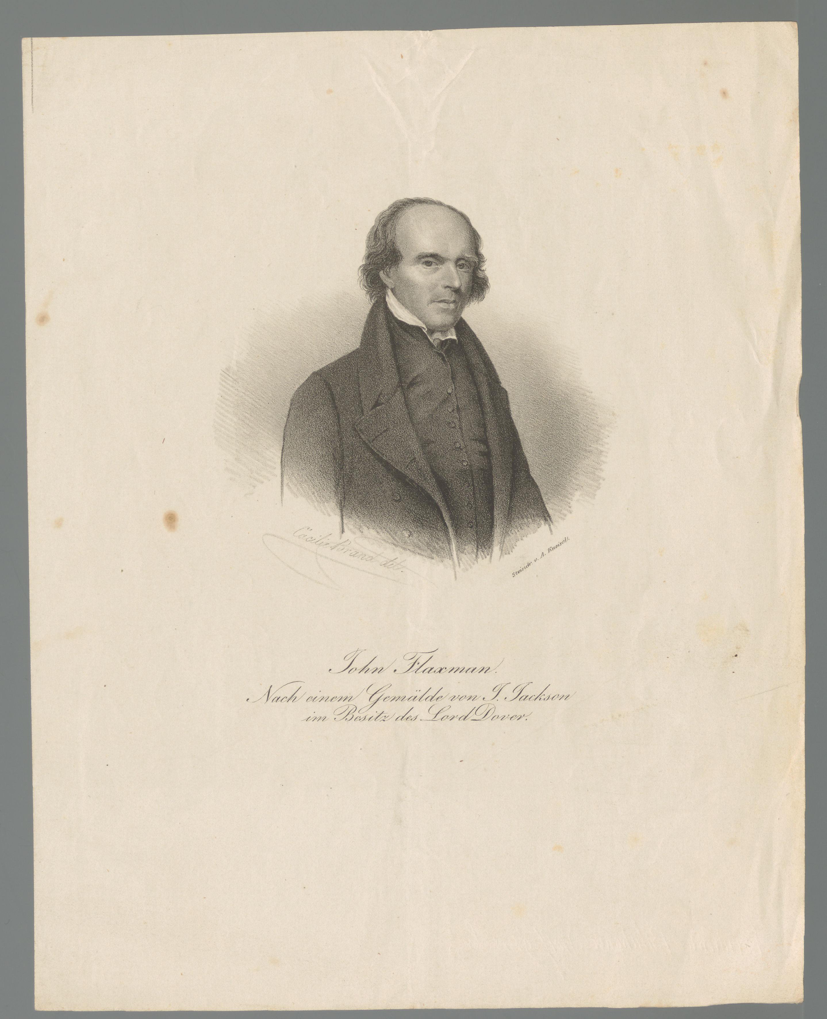 Portret van John Flaxman