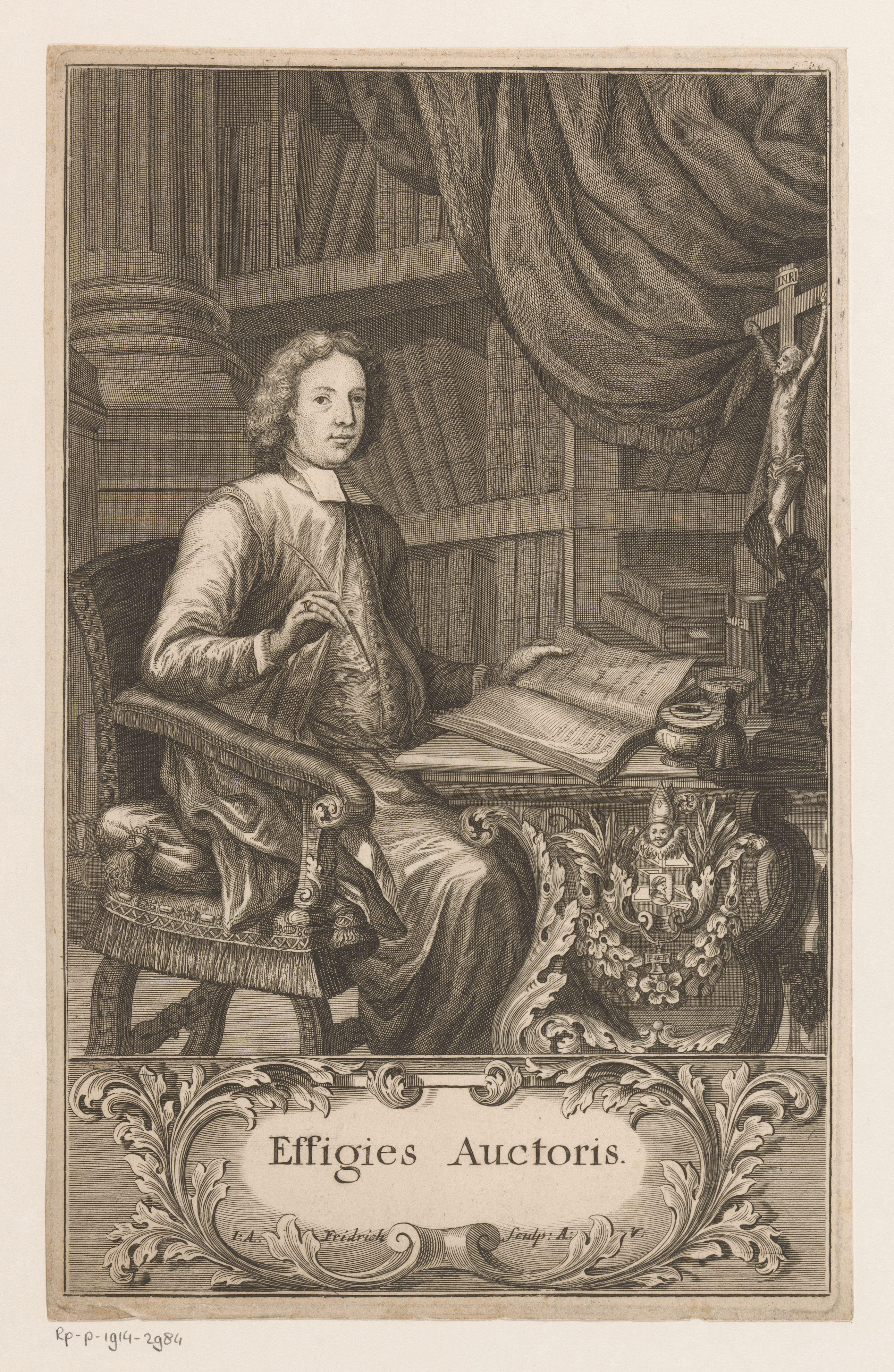 Portret van Johann Sigmund von Zeller
