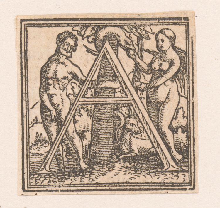 Letter A: de zondeval
