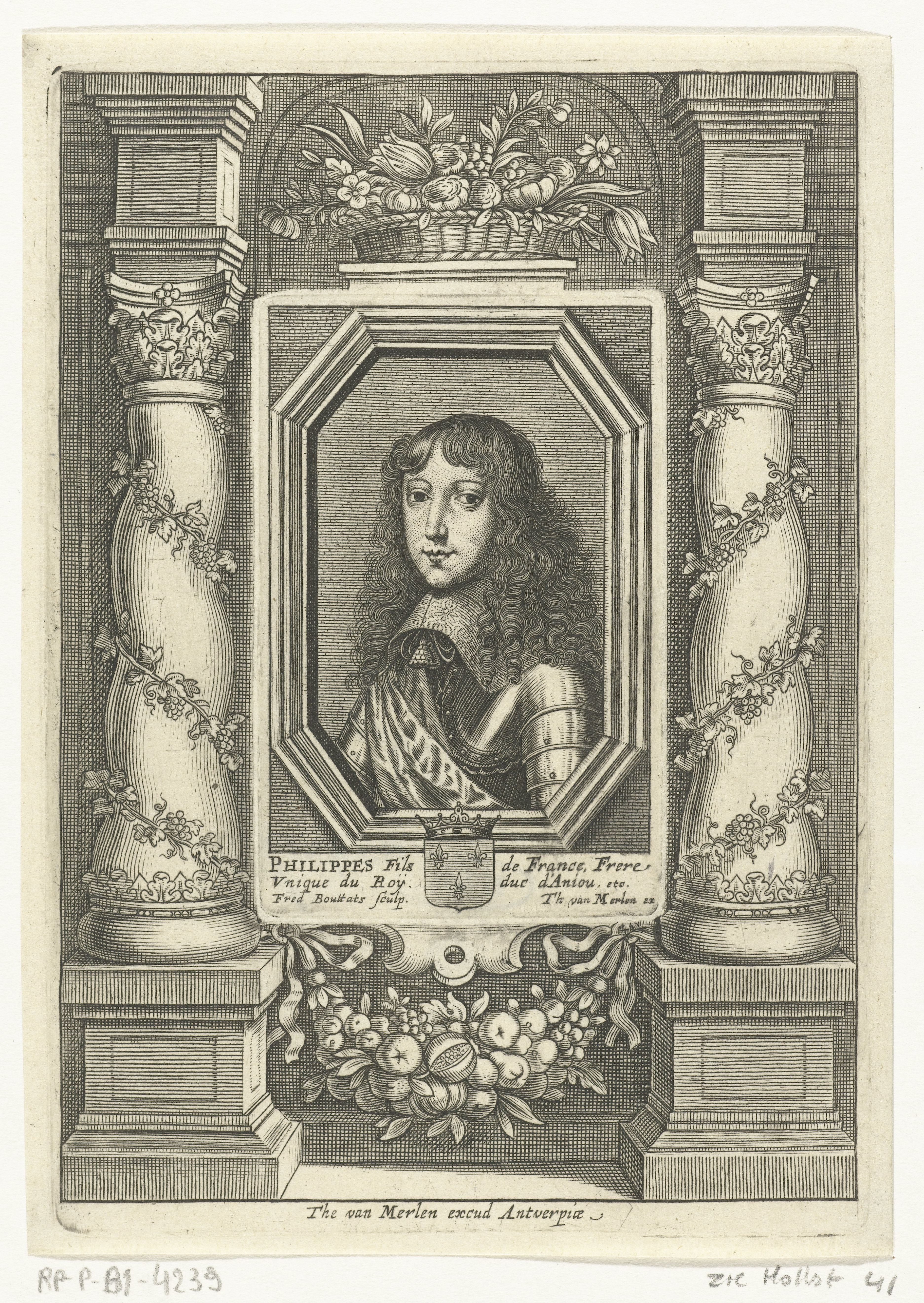 Portret van Filips I van Orléans