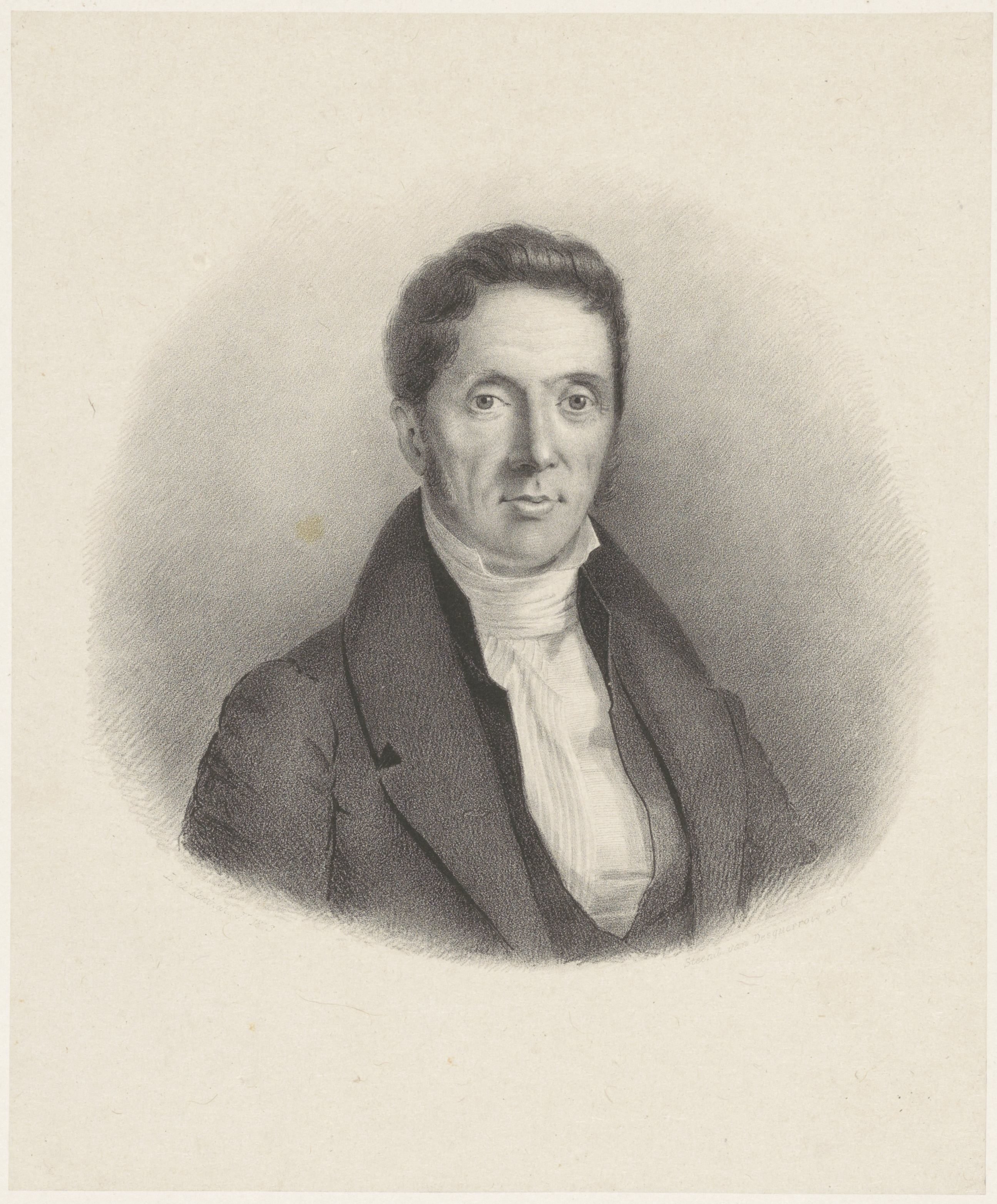 Portret van Frans van der Breggen Cornelisz