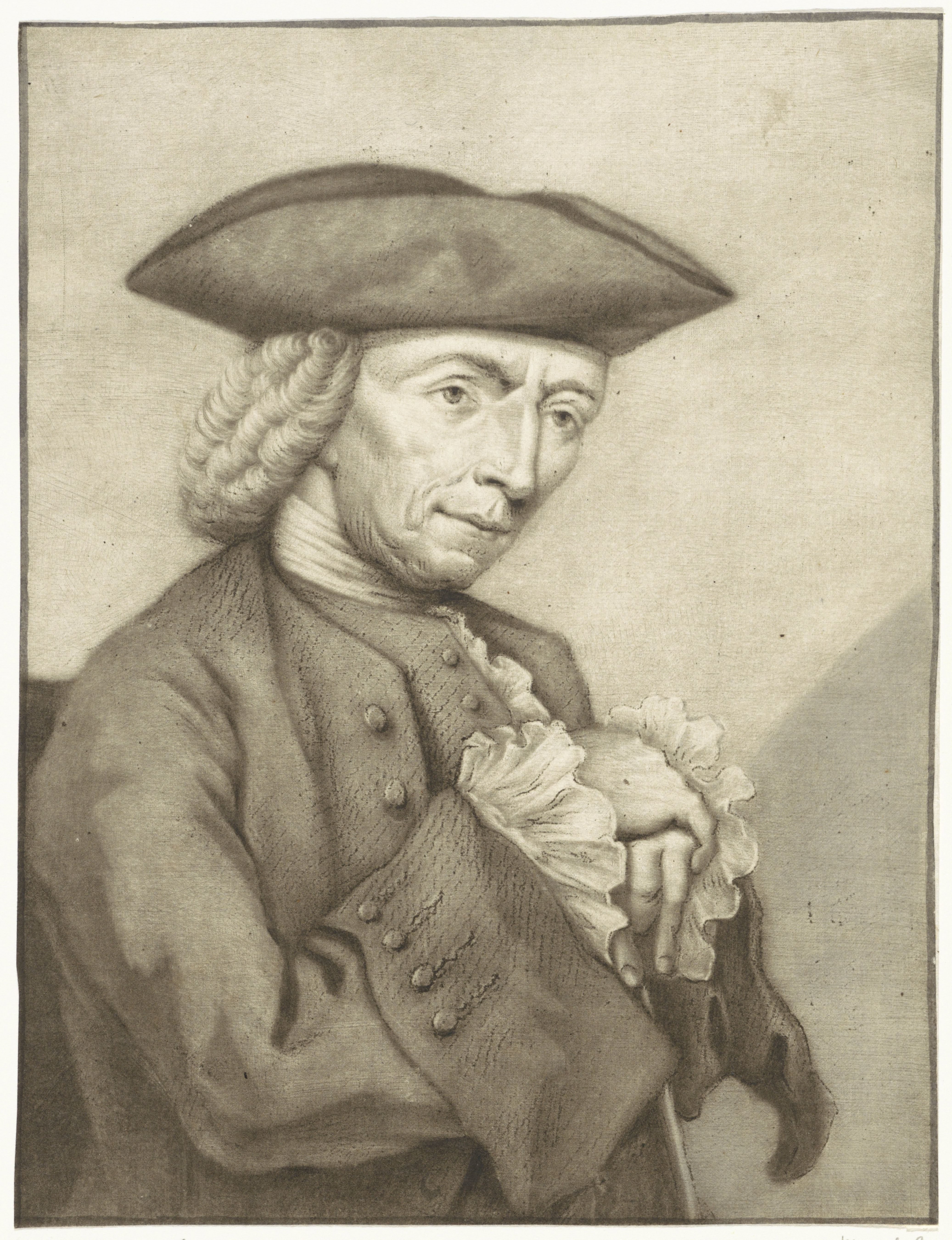 Portret van Hendrik Spilman