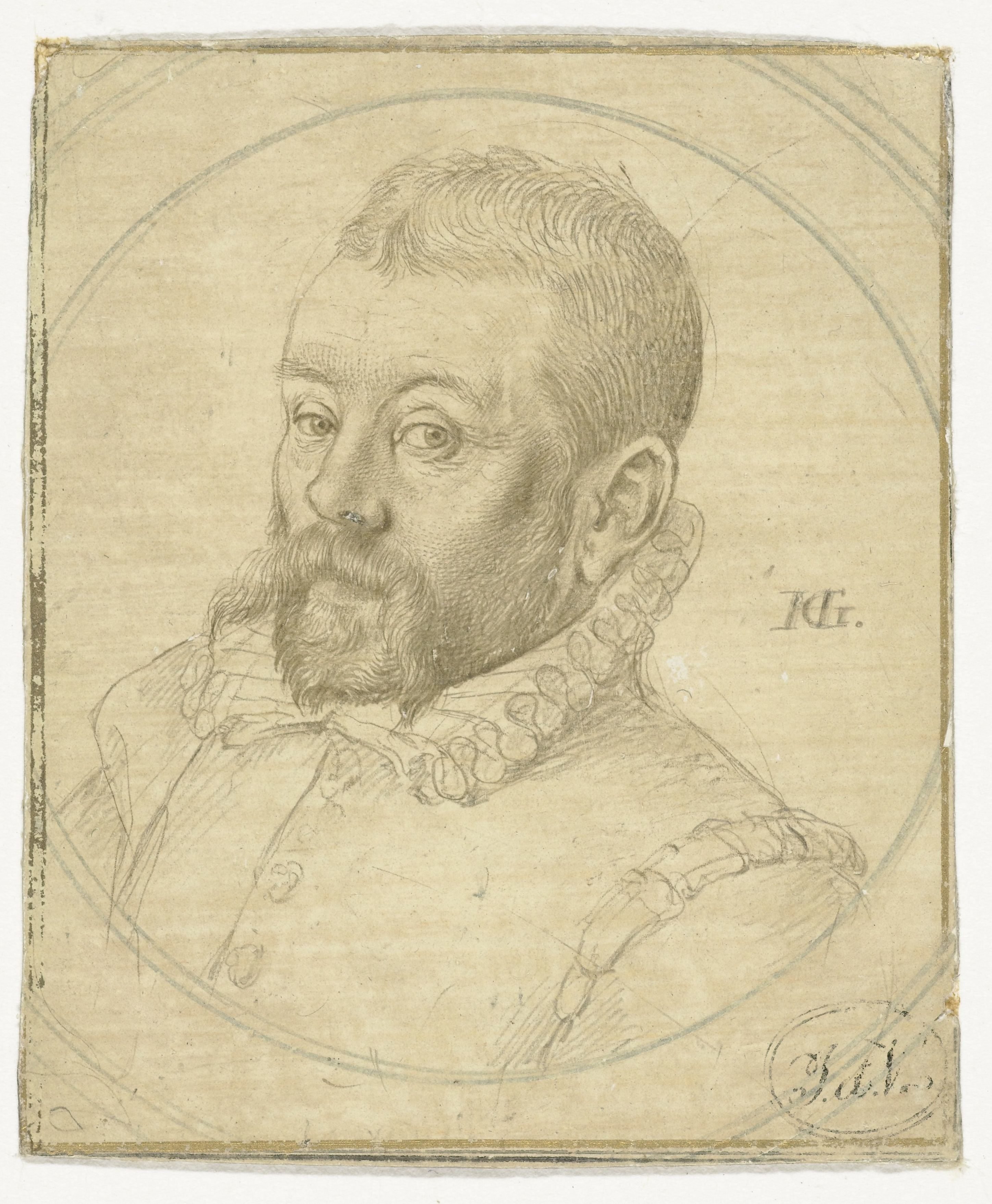 Portret van Lubbert Claesz. van der Weijden