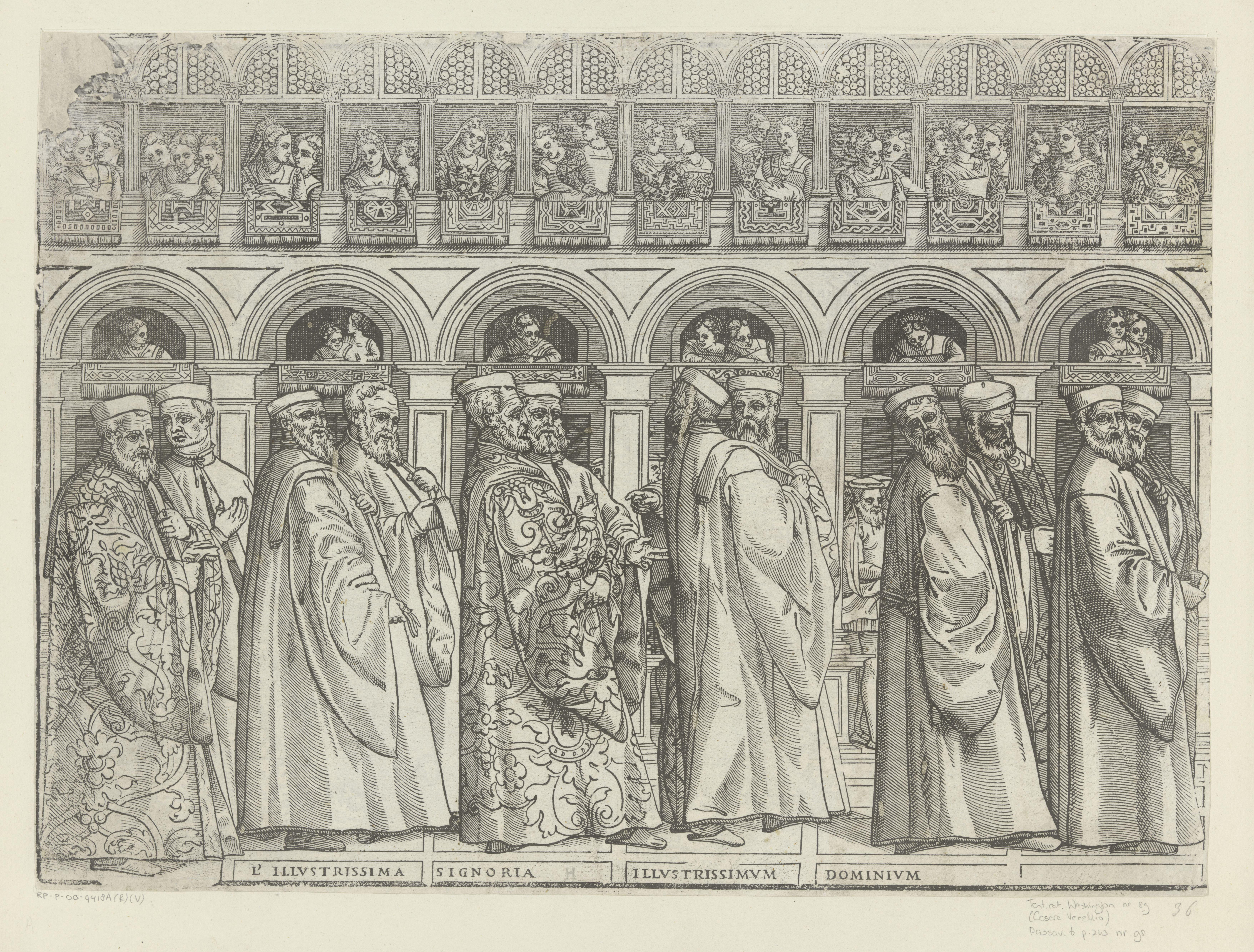 Processie van de doge van Venetië (eerste deel)