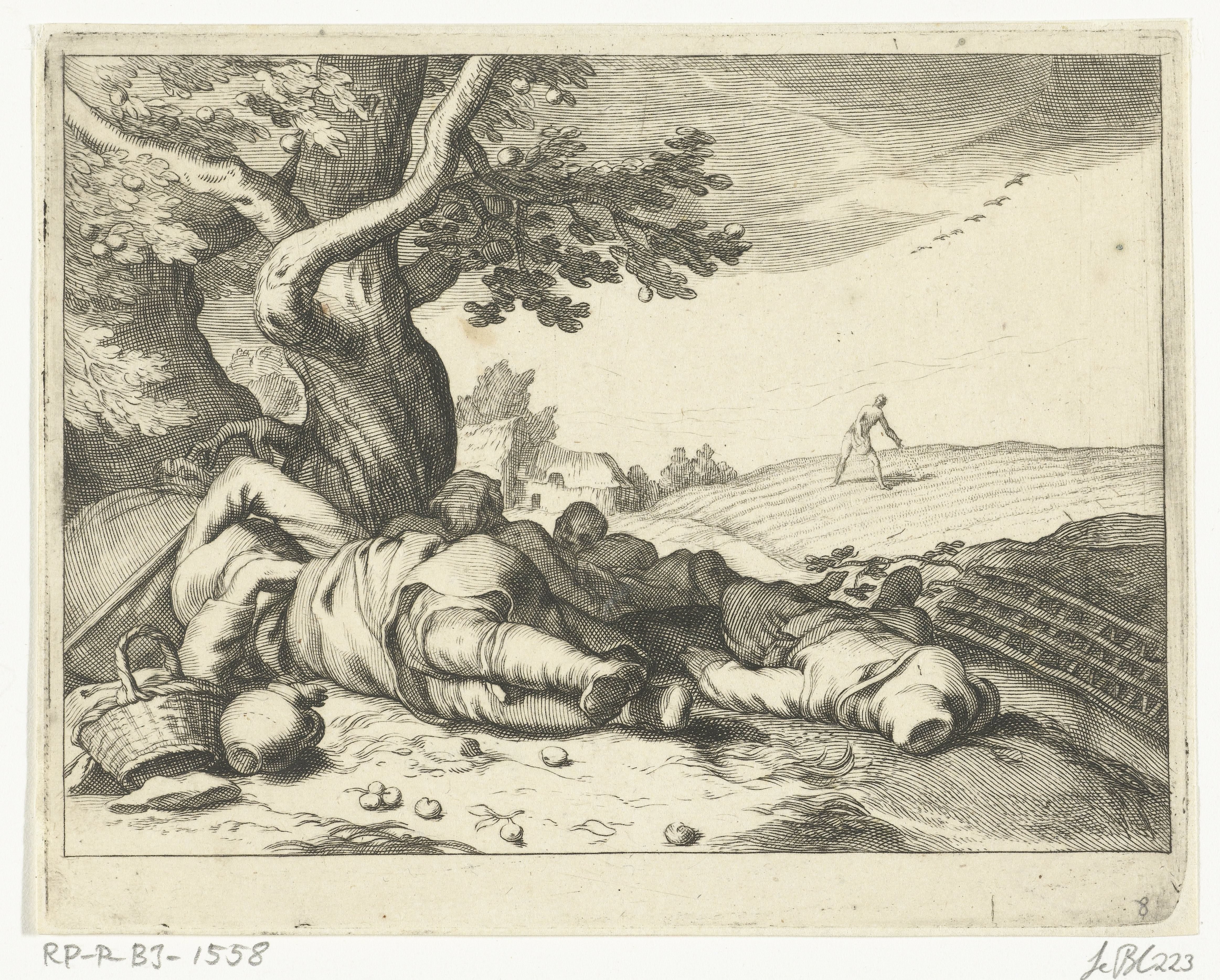 De maand augustus