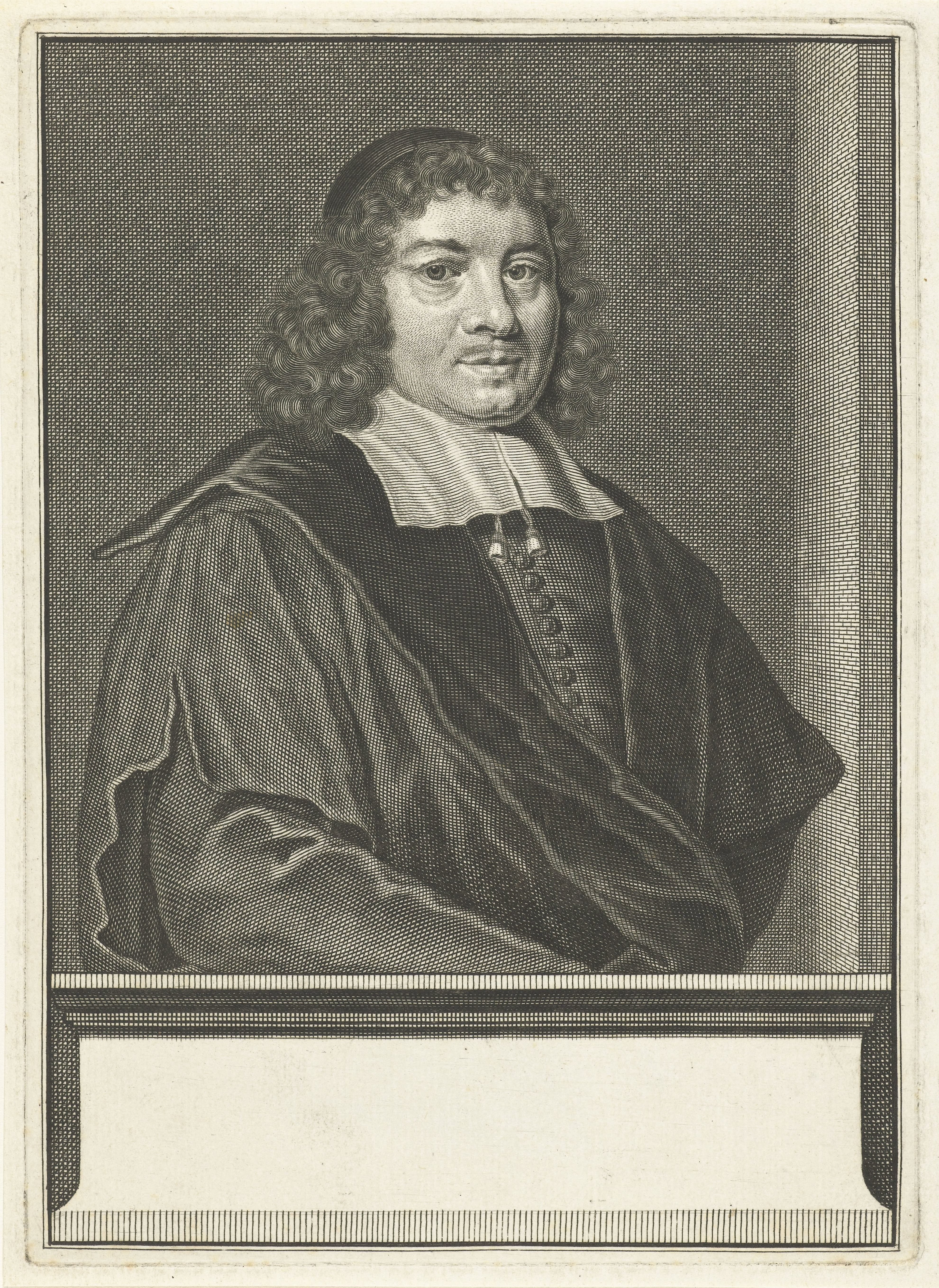 Portret van Franciscus Burmannus