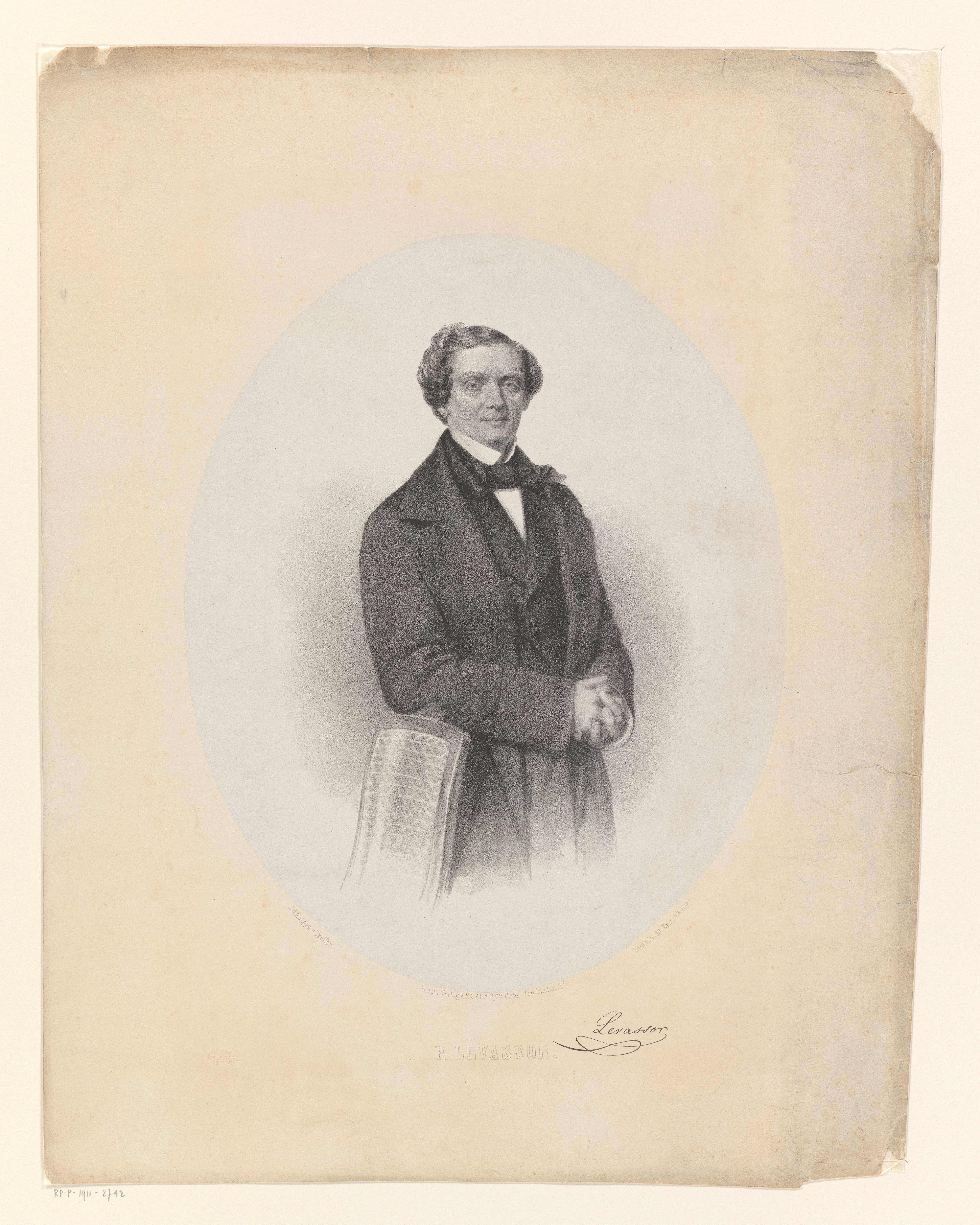 Portret van Pierre Levassor